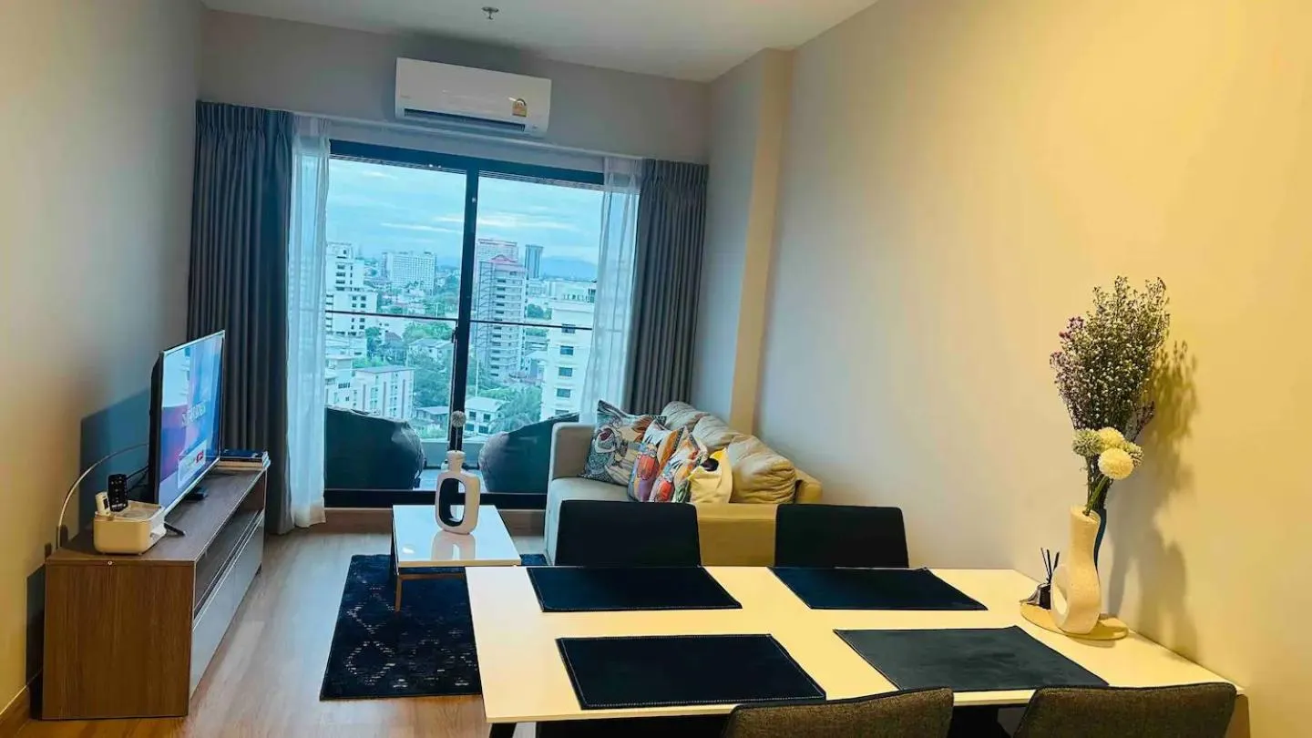 Photo of the whole room in Astra Sky River Chiang Mai