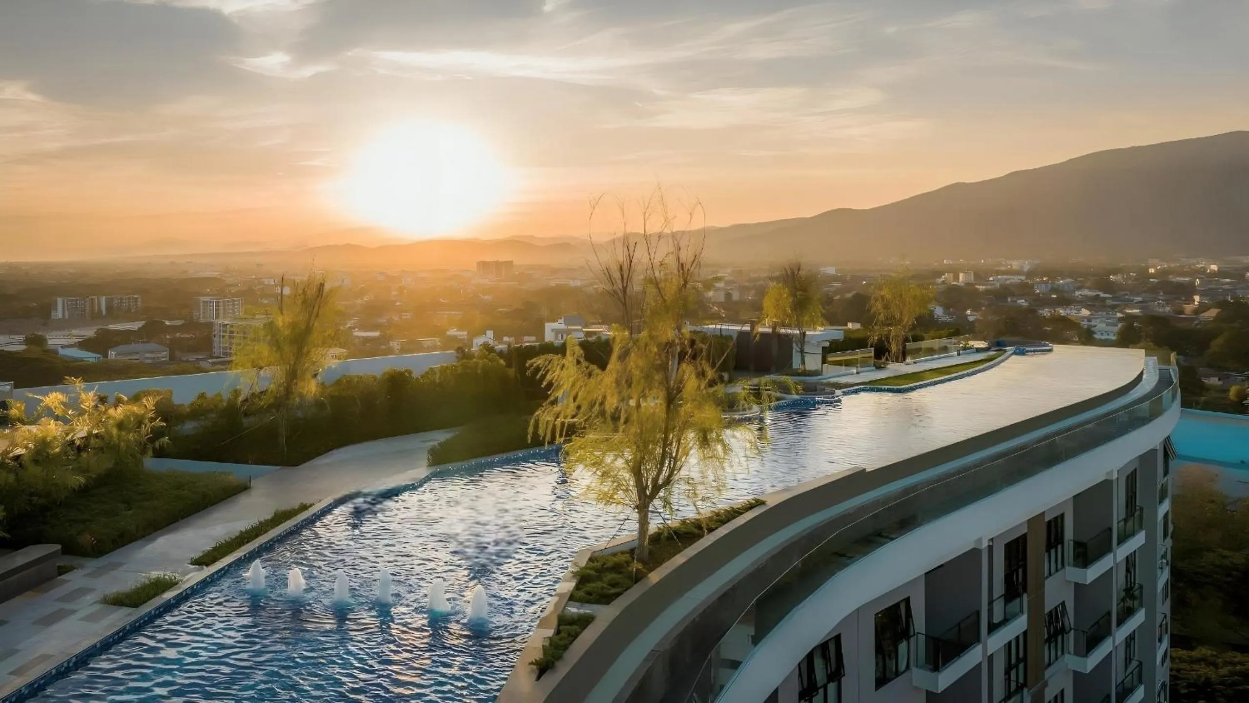 Natural landscape in Astra Sky River Chiang Mai