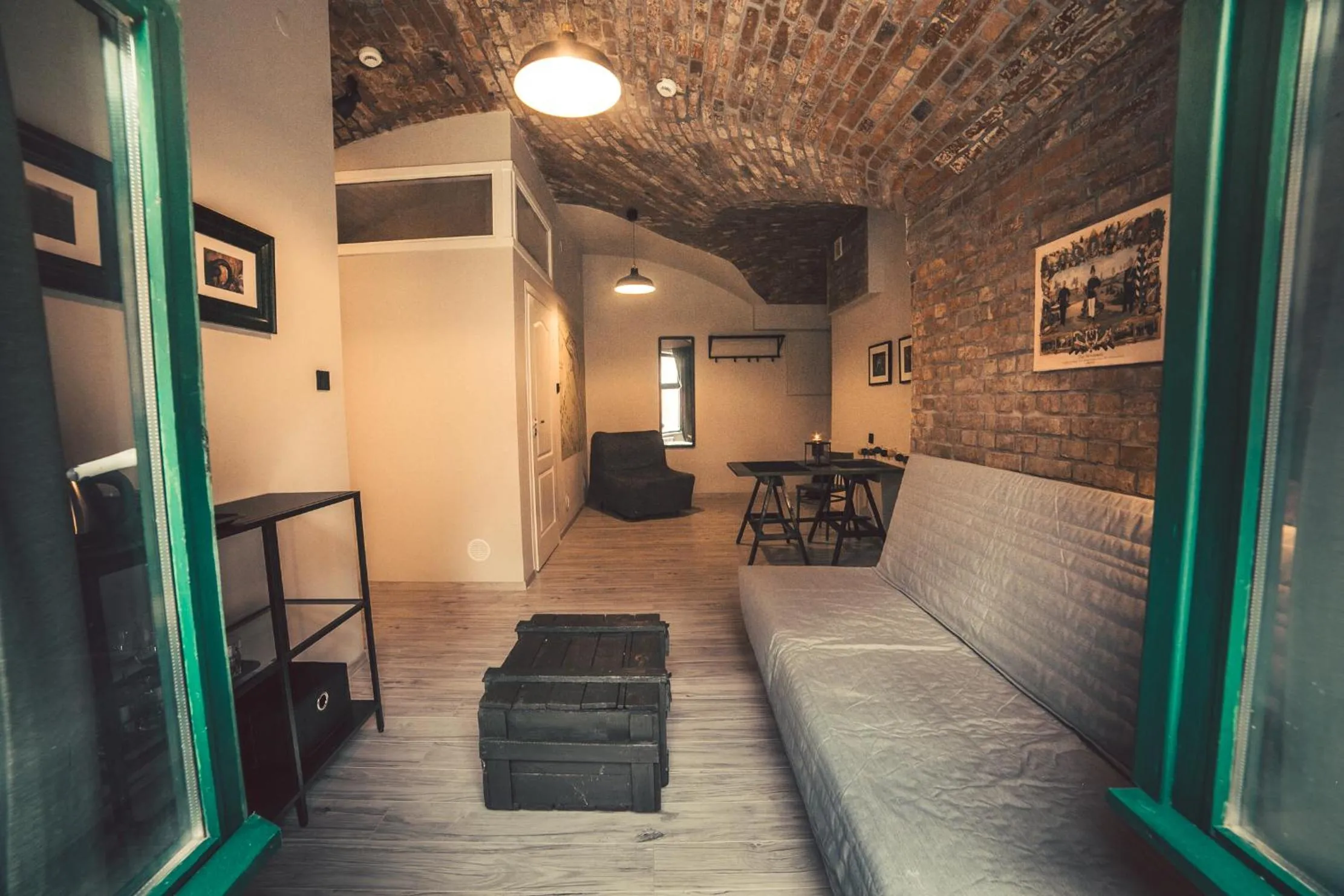 Living room in Twierdza Toruń - Fort IV