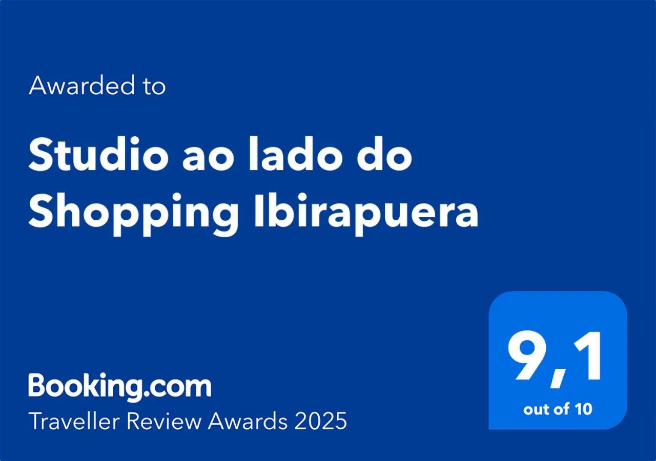 Certificate/Award in Studio ao lado do Shopping Ibirapuera