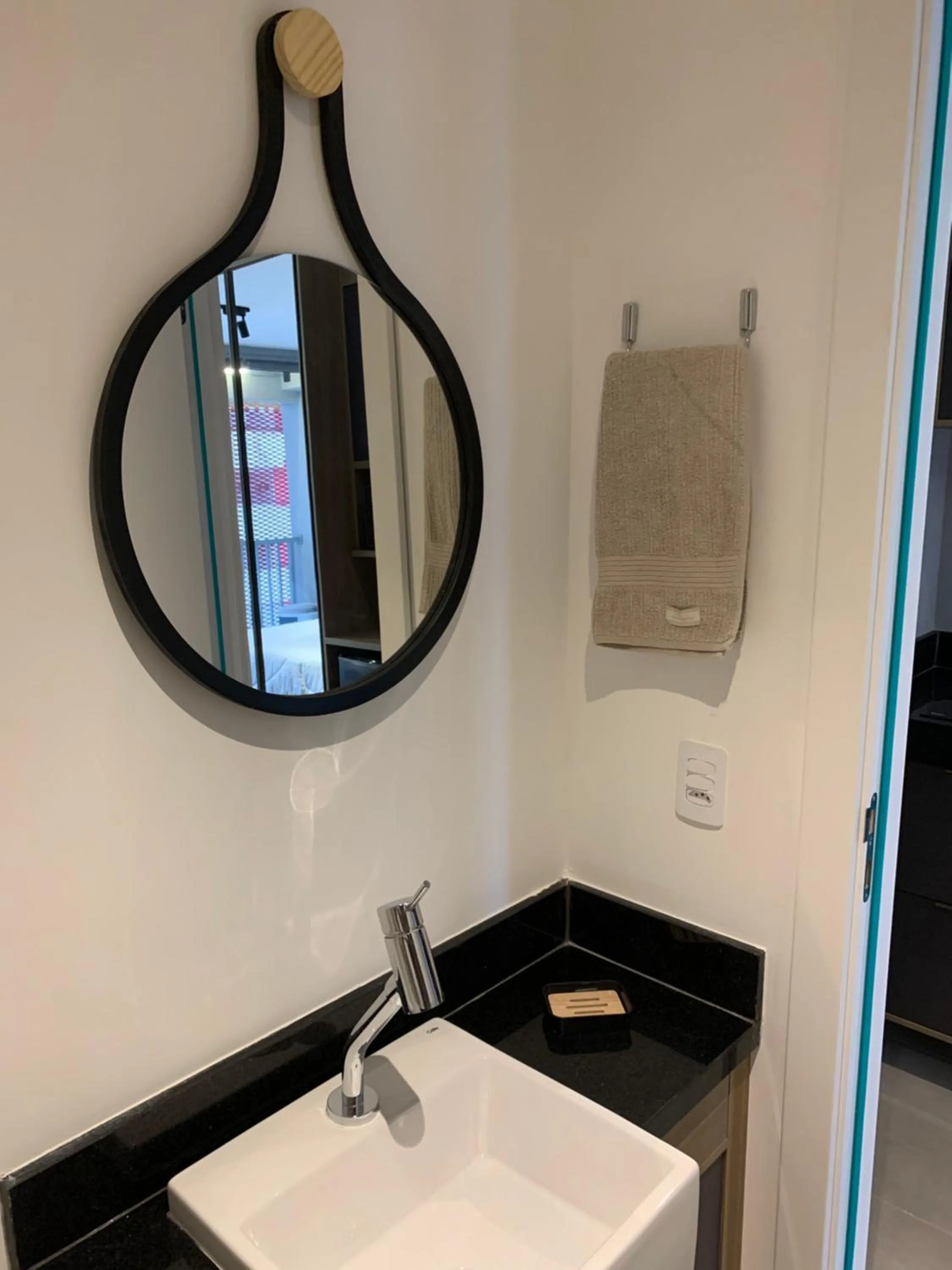 Bathroom in Studio ao lado do Shopping Ibirapuera