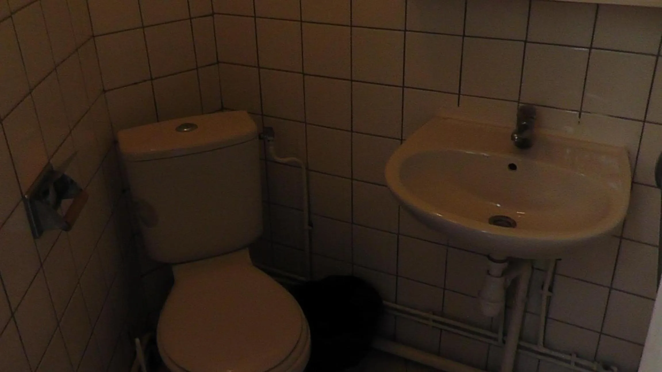 Toilet in Hôtel de la Renaissance