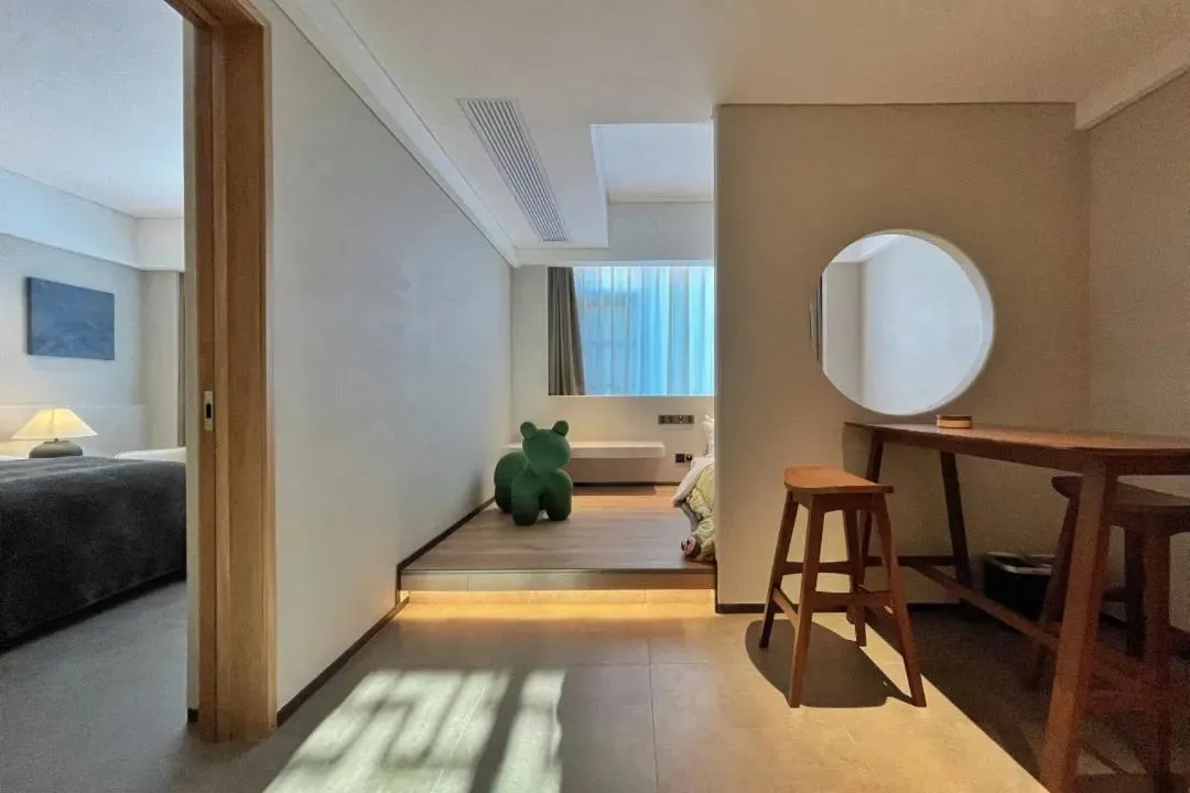 Bed in Phoenix Hall House Hotel