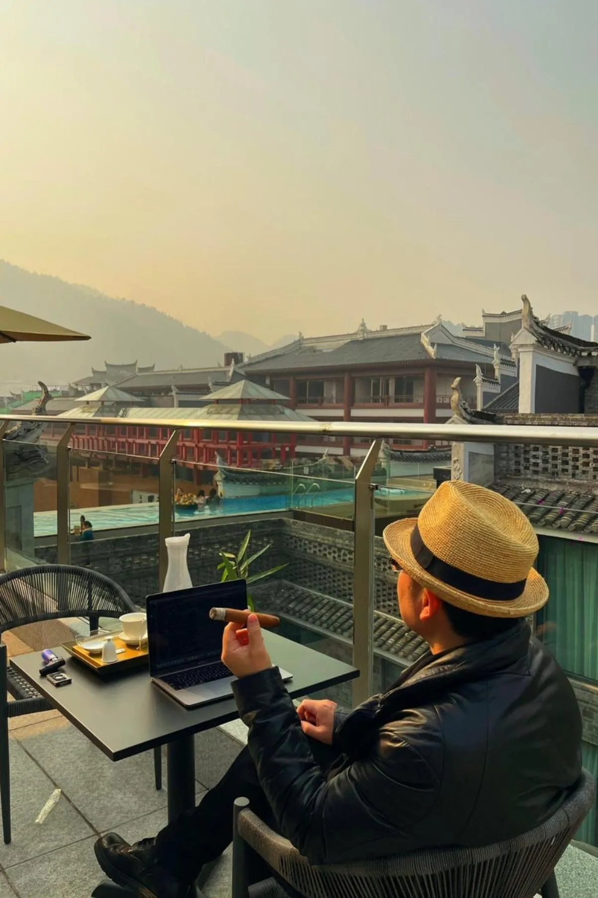 People in Phoenix Hall House Hotel