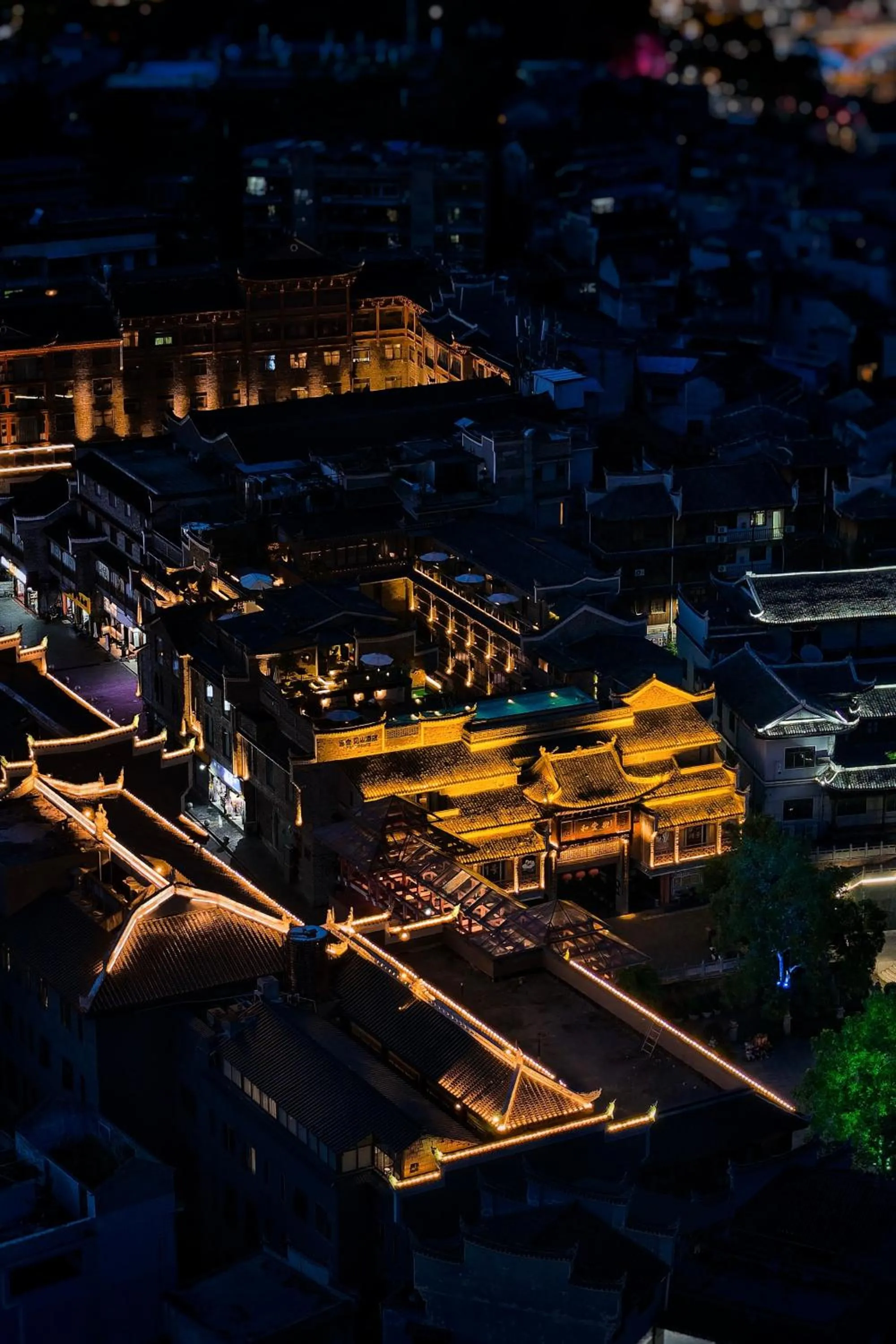 Bird's eye view in Phoenix Hall House Hotel