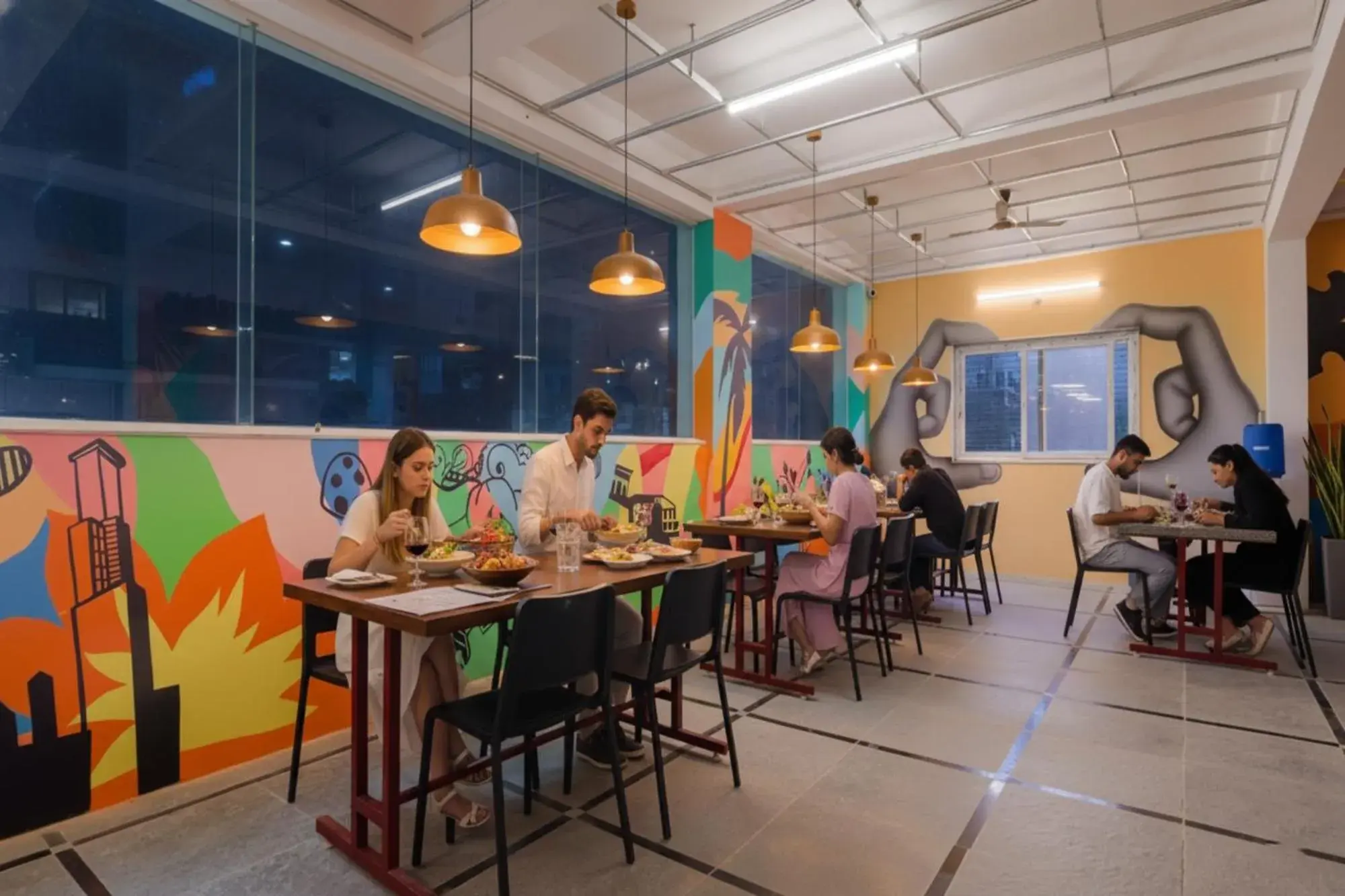 Restaurant/places to eat in FabHotel Broholic Suites - Nr US Consulate, Financial District Restaurant/places to eat in FabHotel Broholic Suites - Nr US Consulate, Financial District