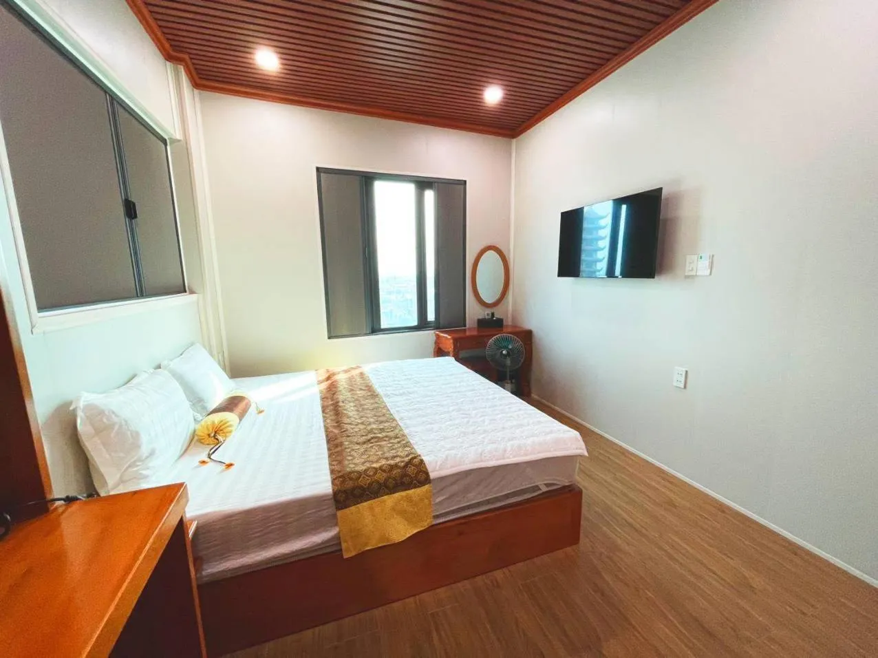 Bed in Tuan Nam Hotel