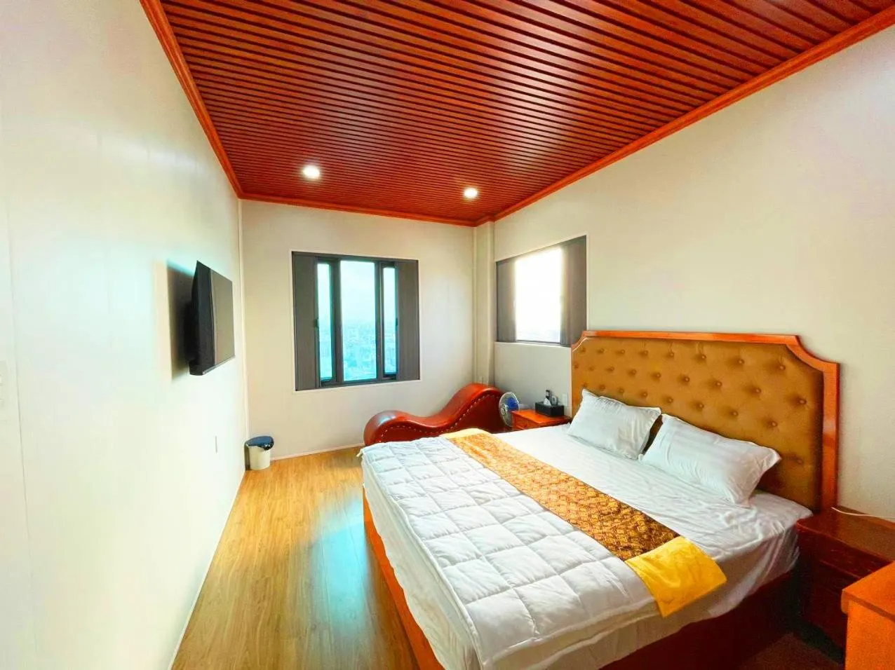 Bed in Tuan Nam Hotel