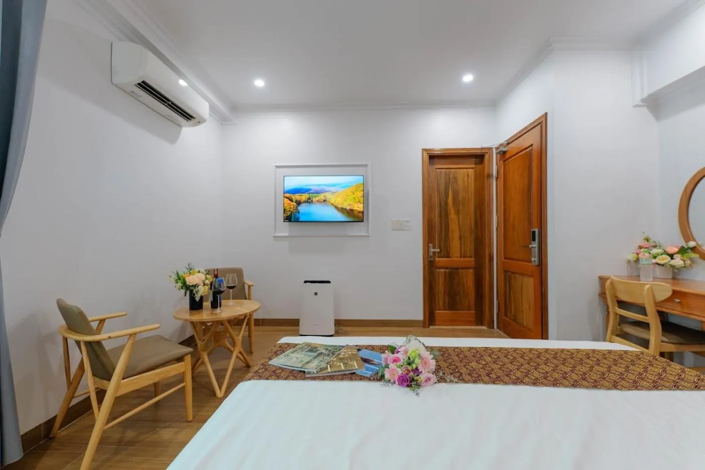 Bed in Tuan Nam Hotel