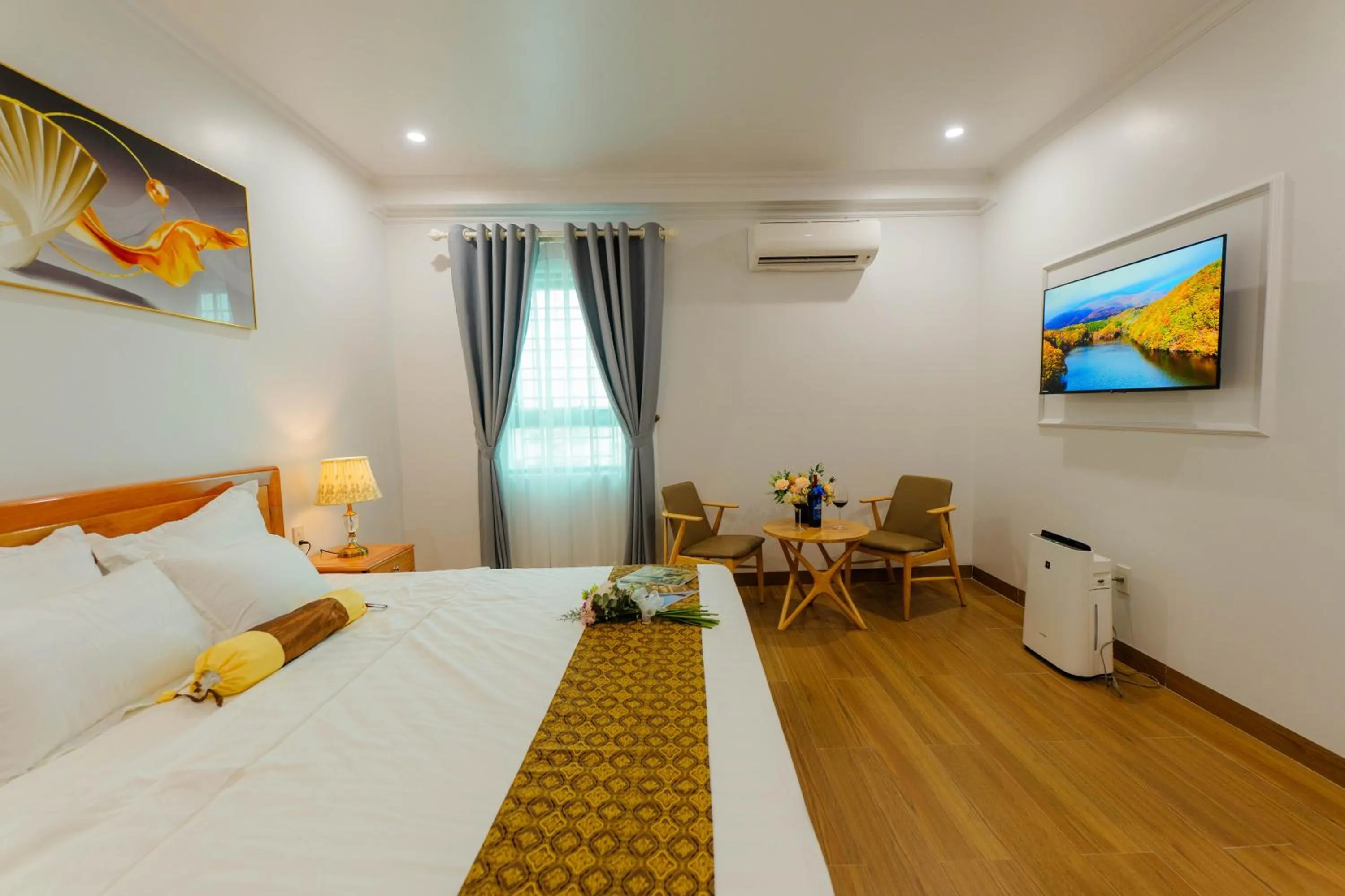 Bed in Tuan Nam Hotel