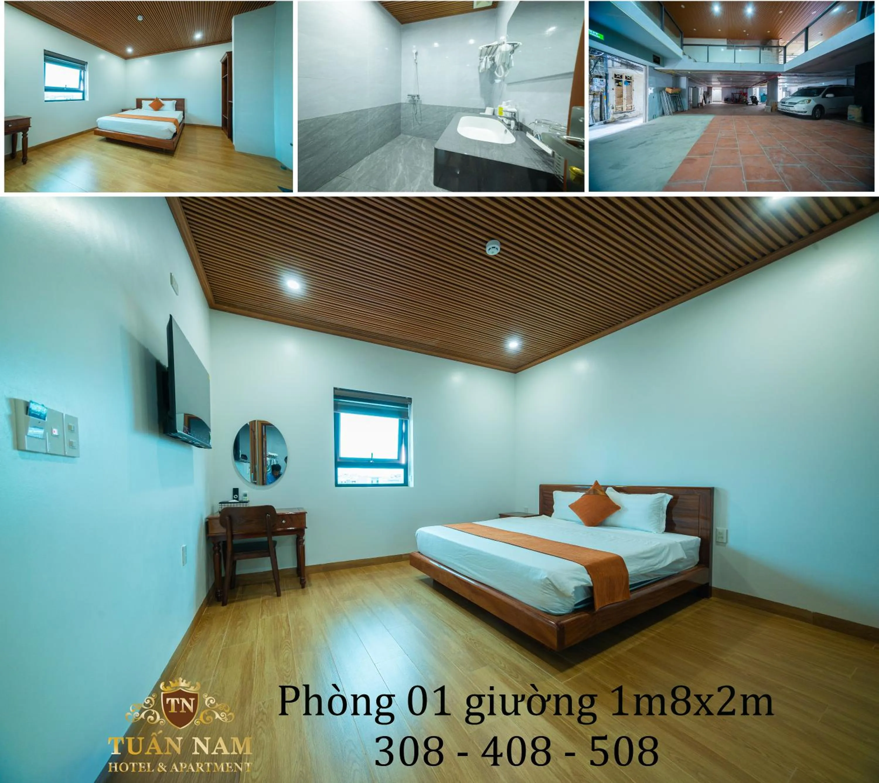 Bed in Tuan Nam Hotel