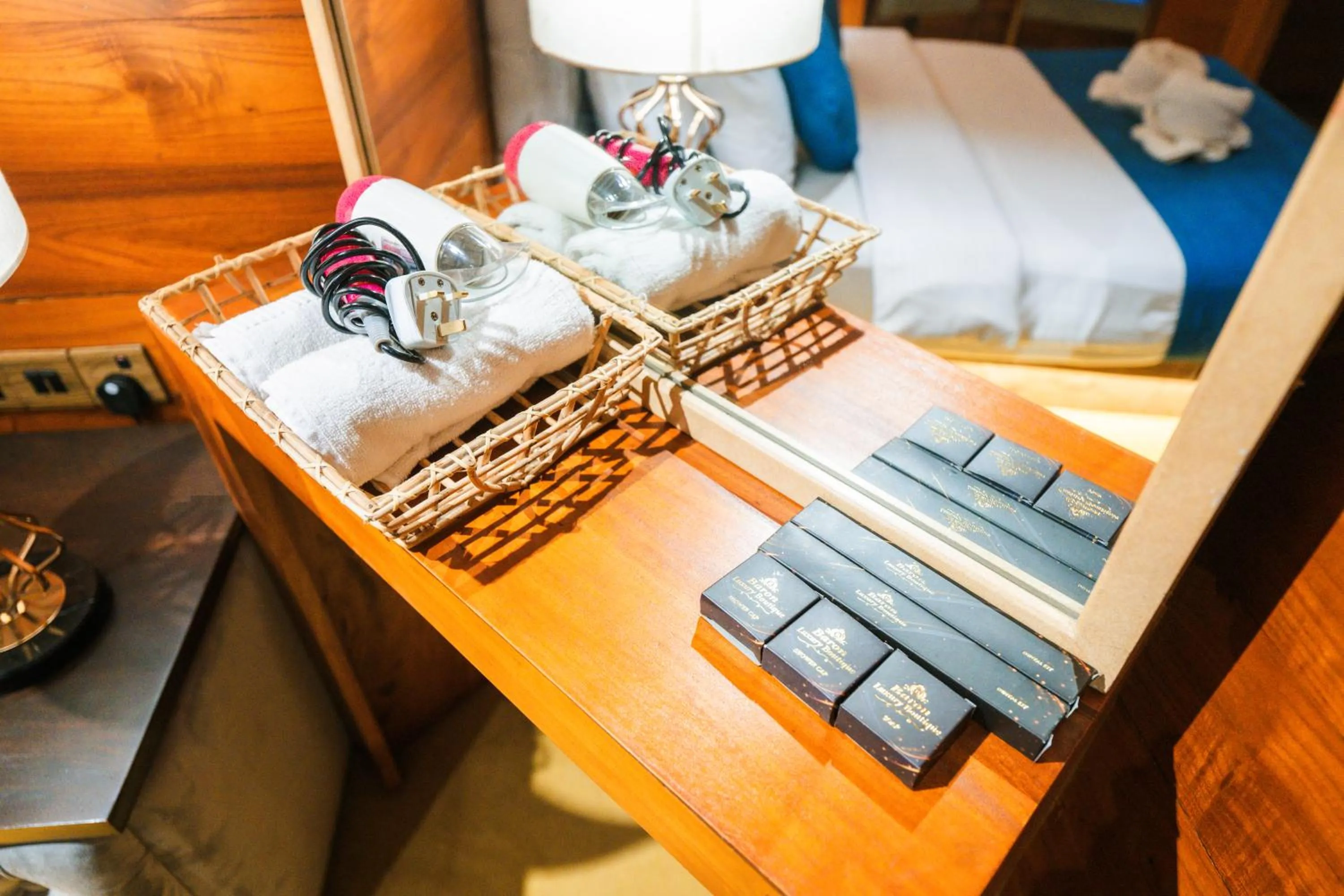 towels, Bed in Baron Luxury Boutique