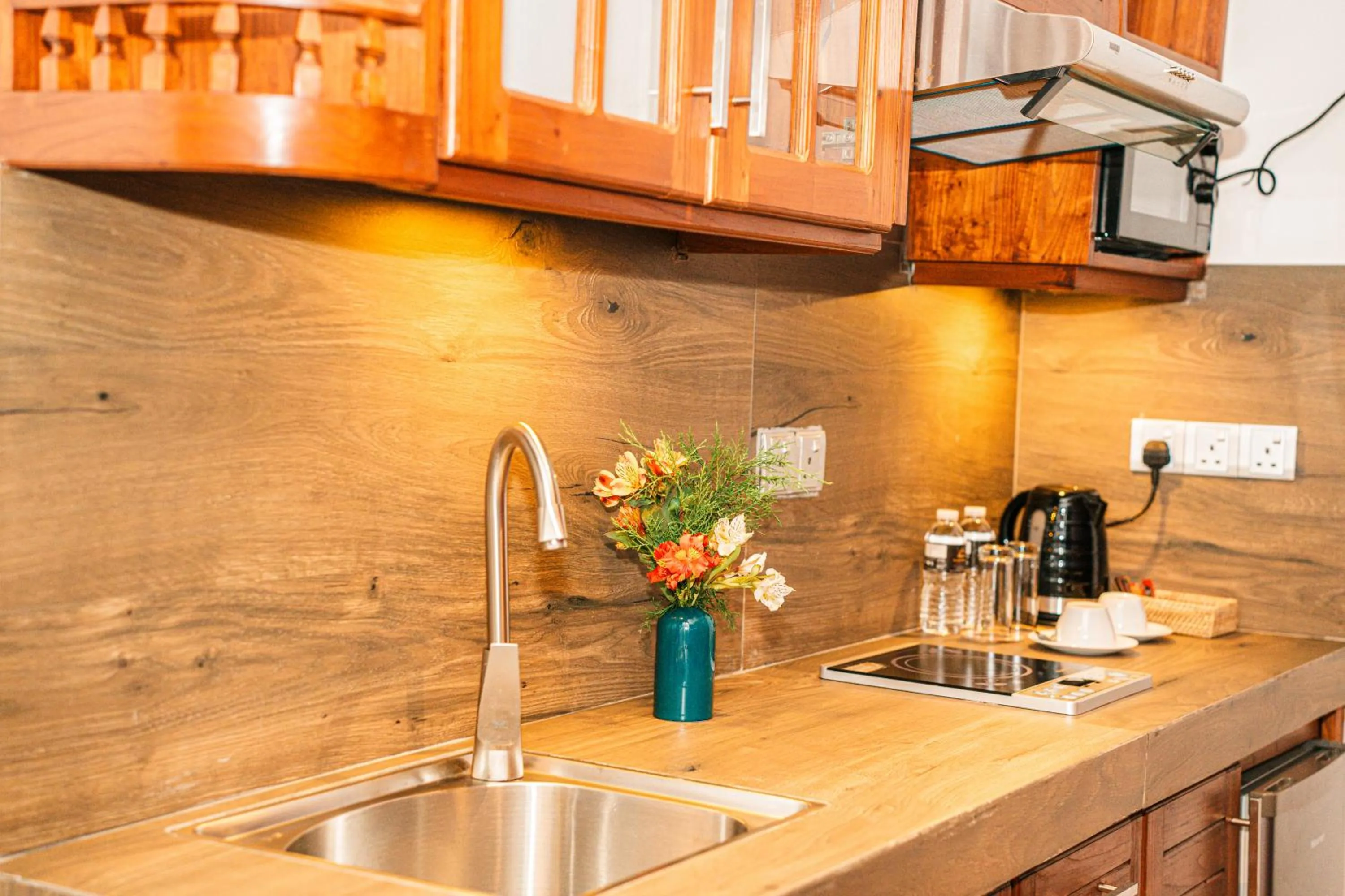 Kitchen or kitchenette in Baron Luxury Boutique