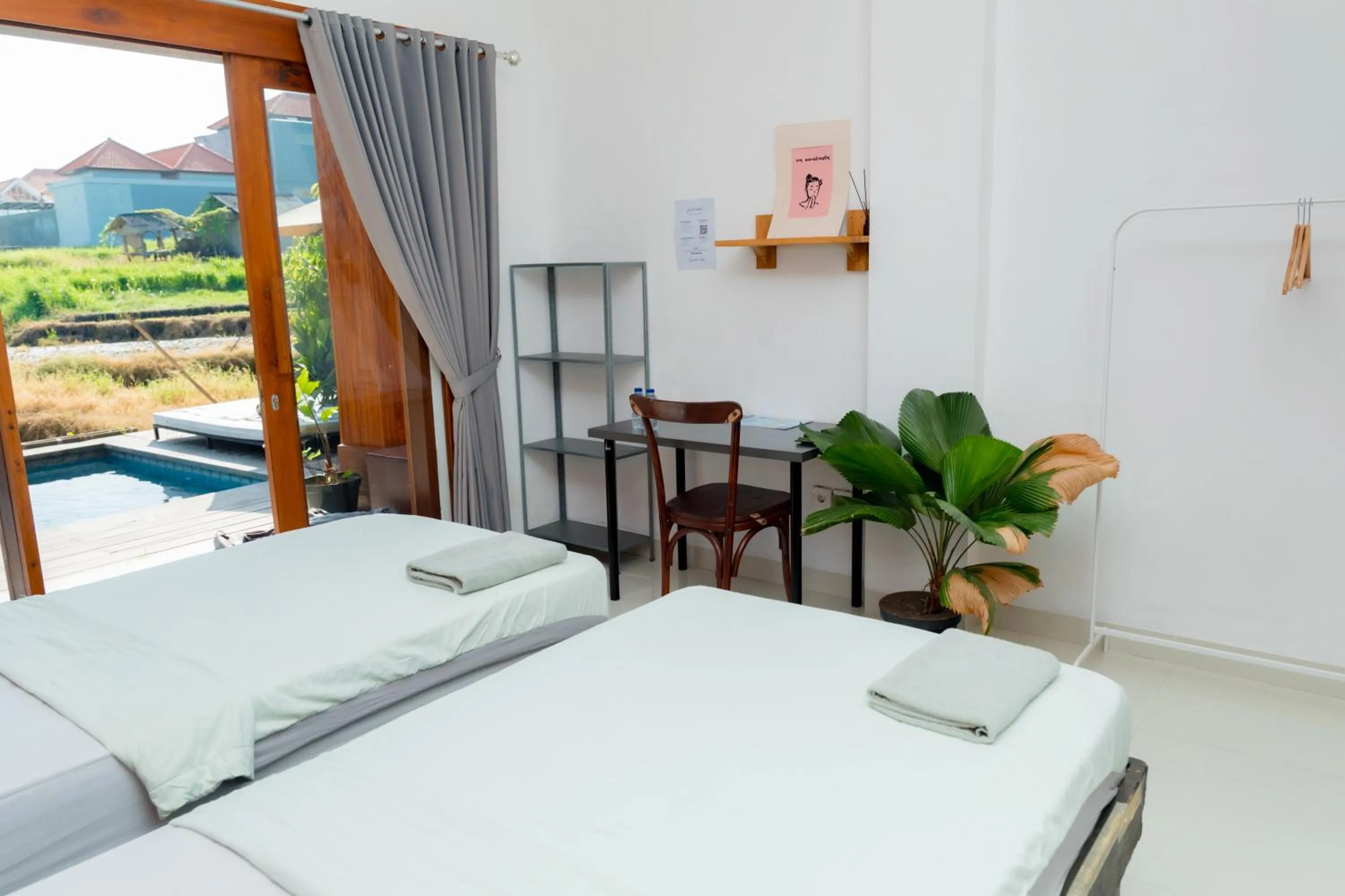 Bed in Backyard Canggu