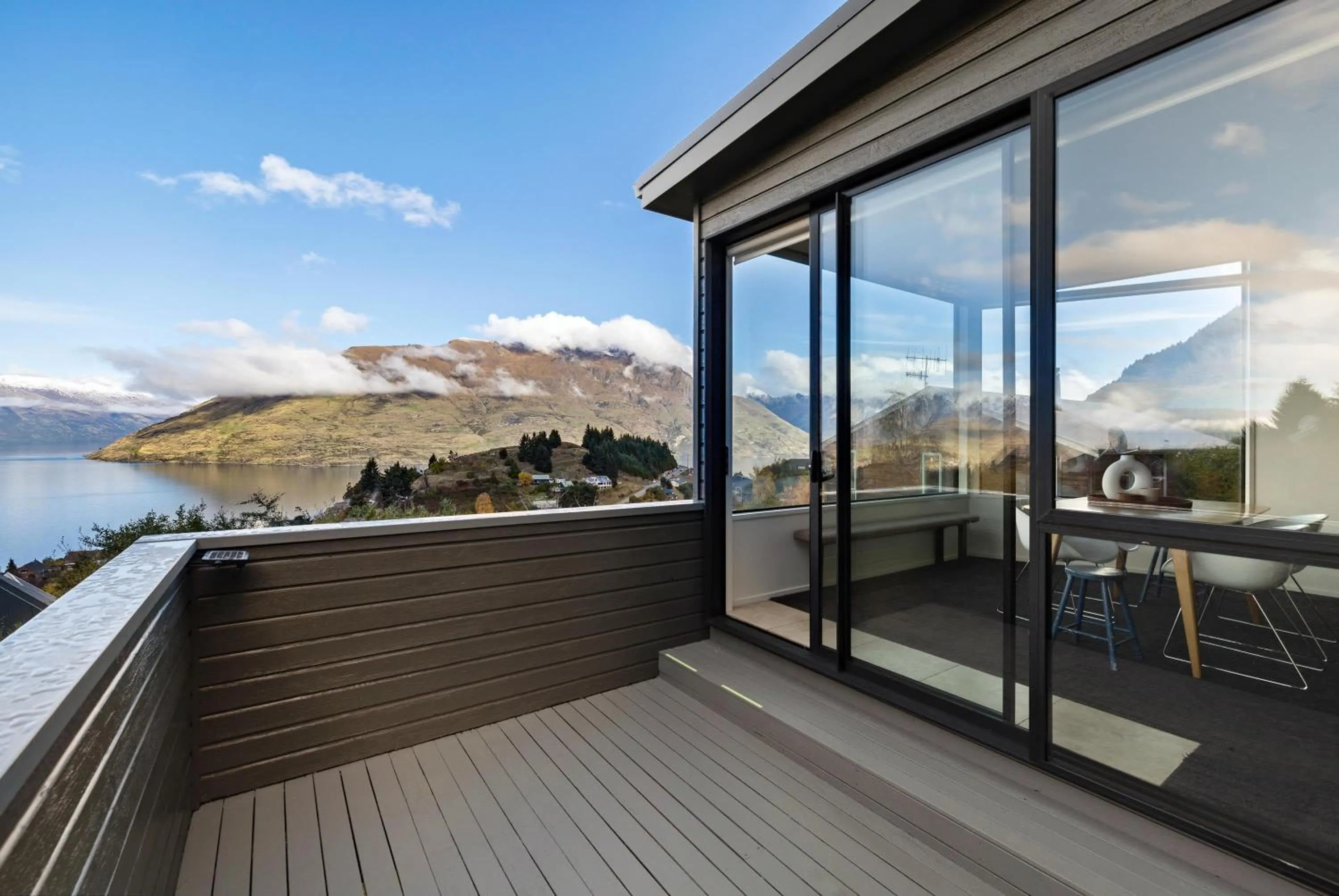 Patio in Remarkable Alpine Holiday Home