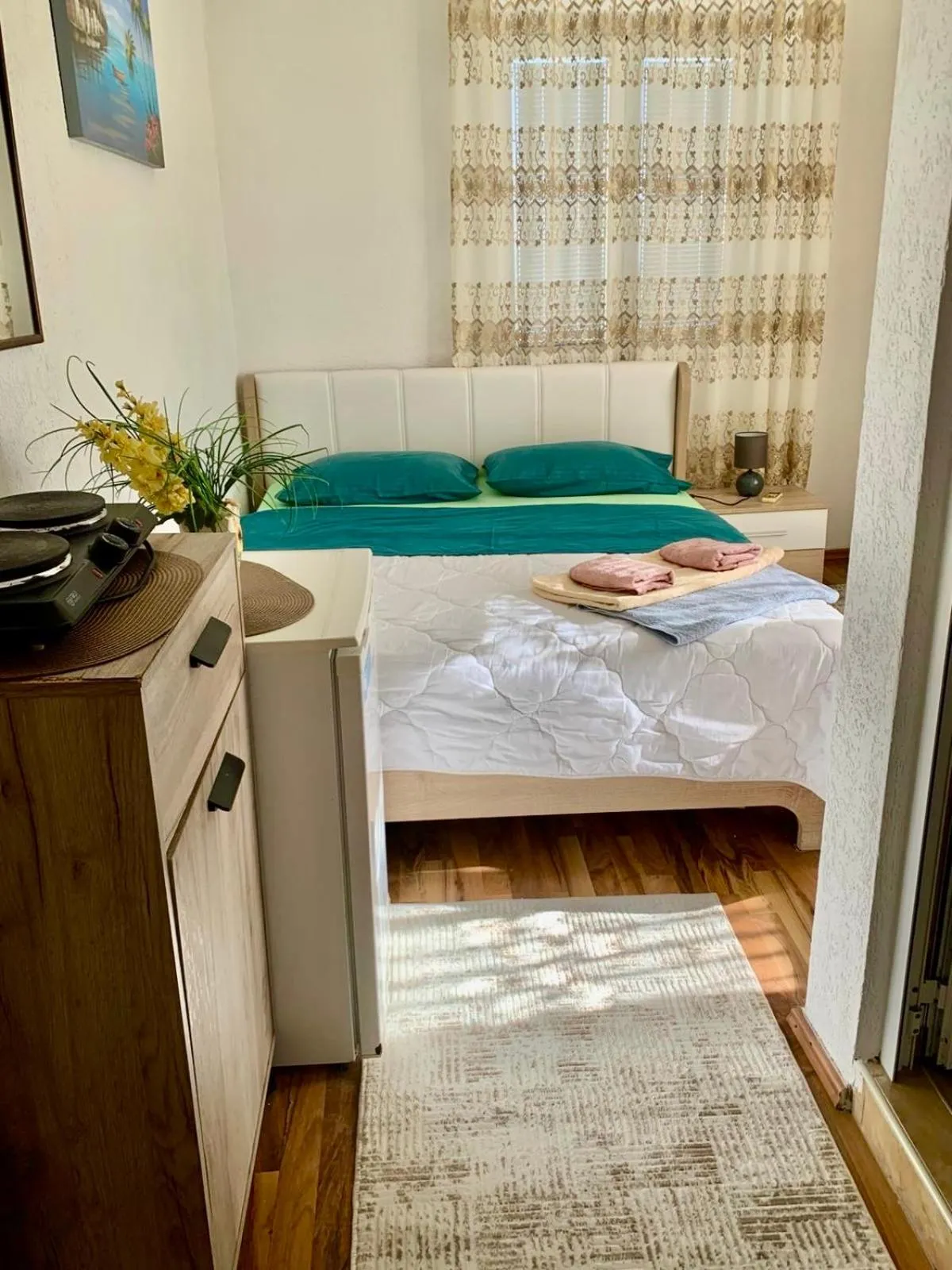 Bed in Apartments Zuto