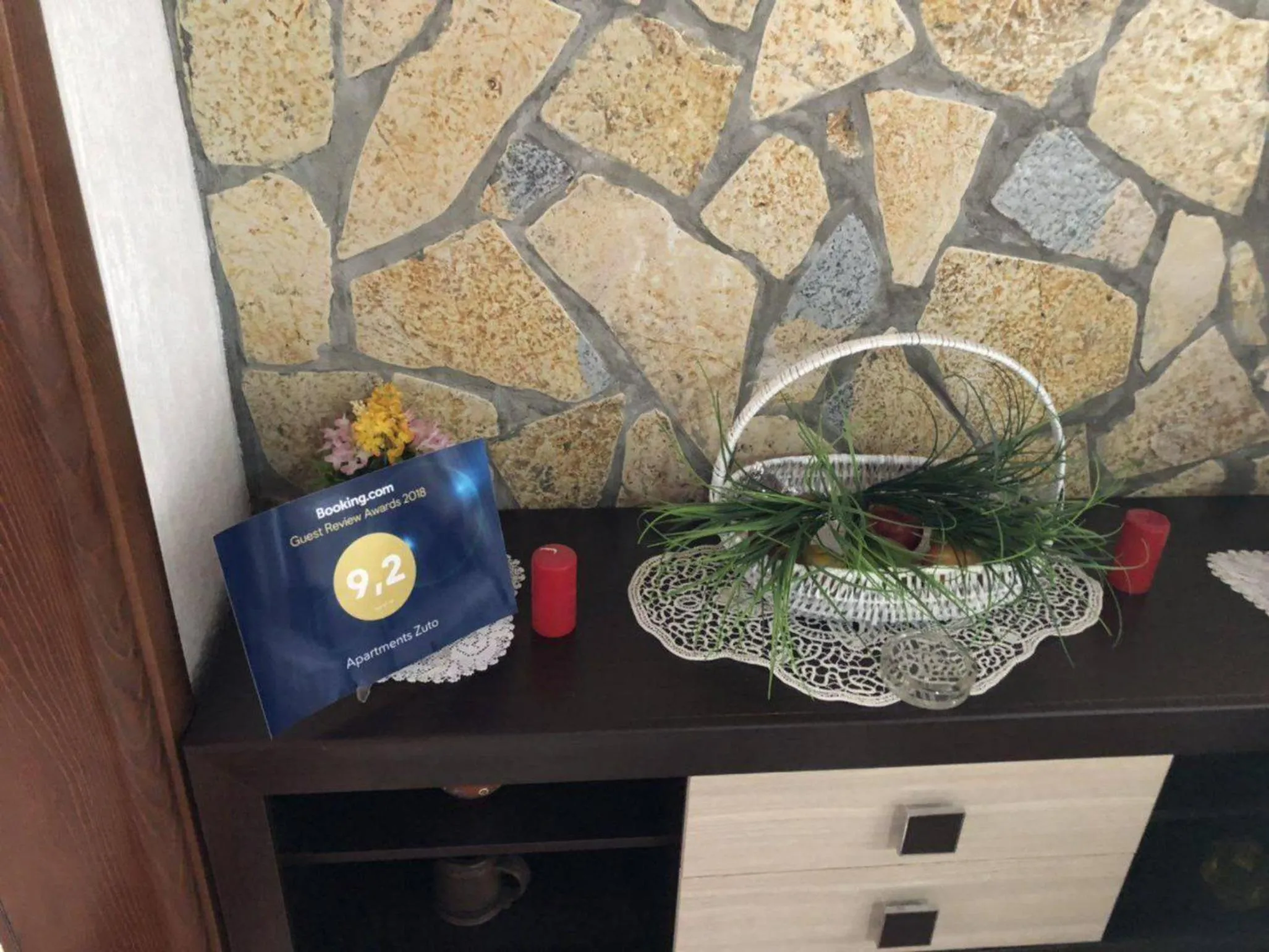 Decorative detail in Apartments Zuto