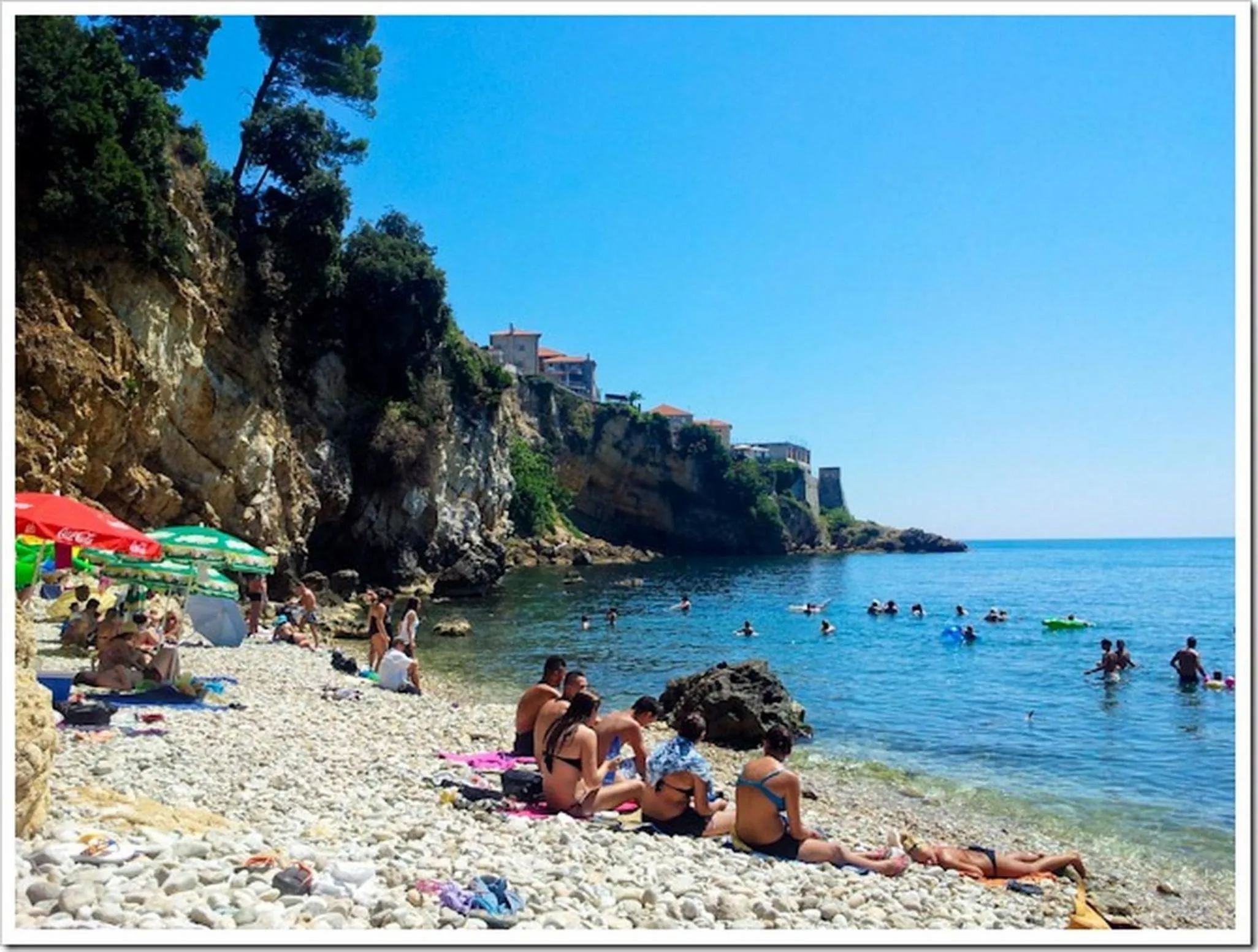 Beach in Apartments Zuto