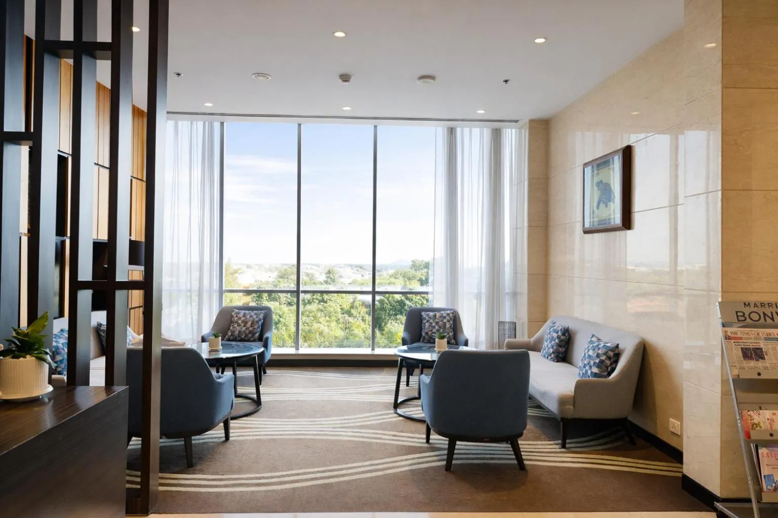 Lobby or reception in Fairfield by Marriott Agra