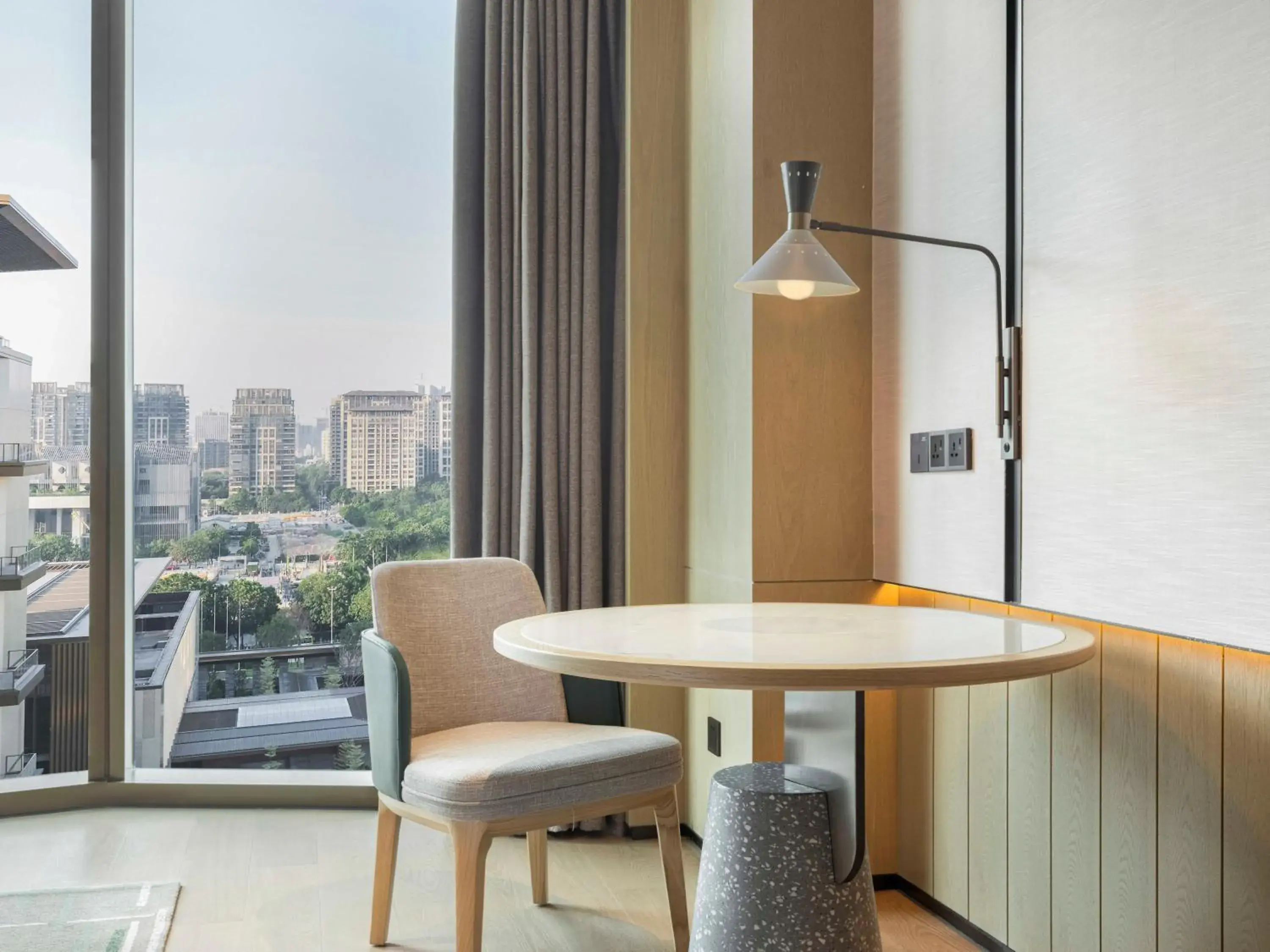 Park View Double Double Bed Room in Element Guangzhou Baiyun Park View Double Double Bed Room in Element Guangzhou Baiyun