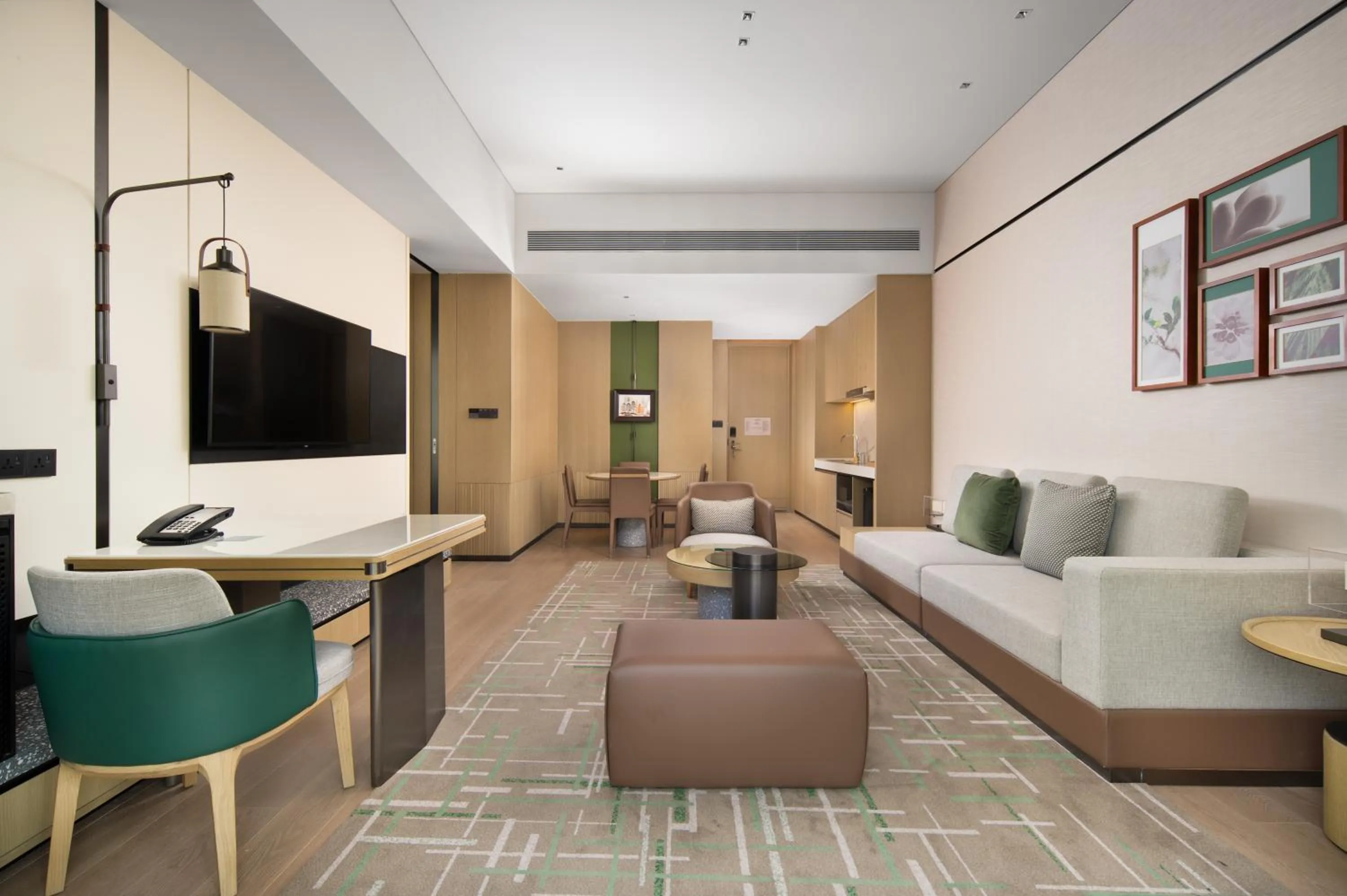 Living room in Element Guangzhou Baiyun