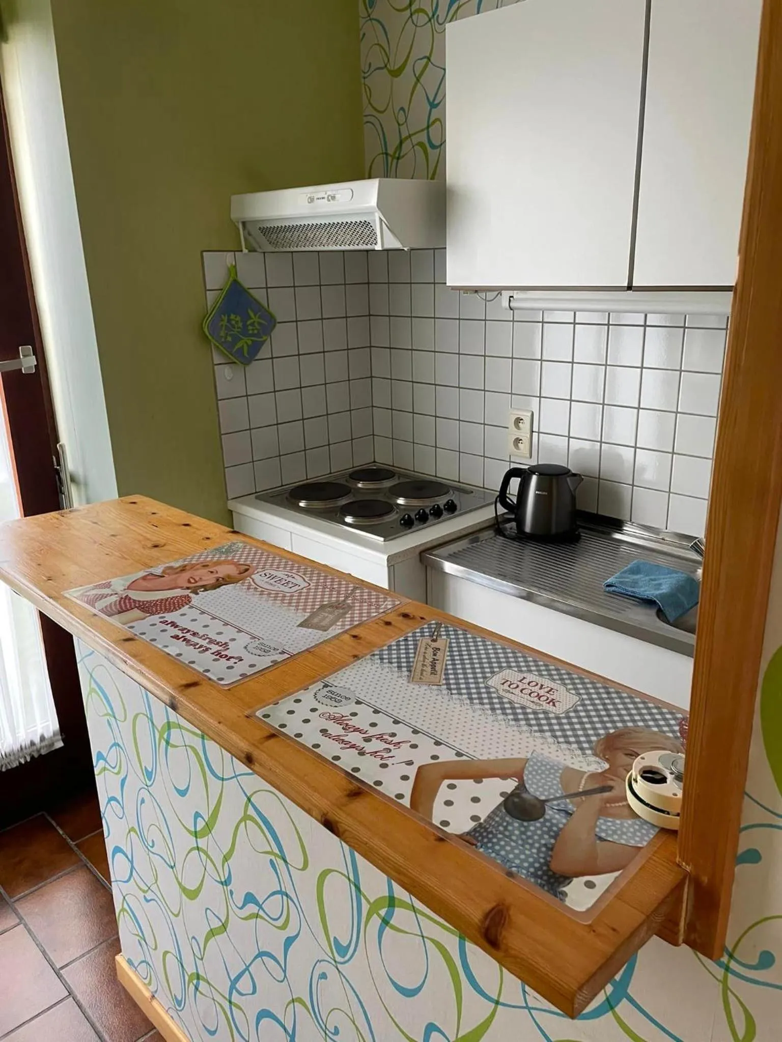 Kitchen or kitchenette in B&B Des Bois Sans Nombre