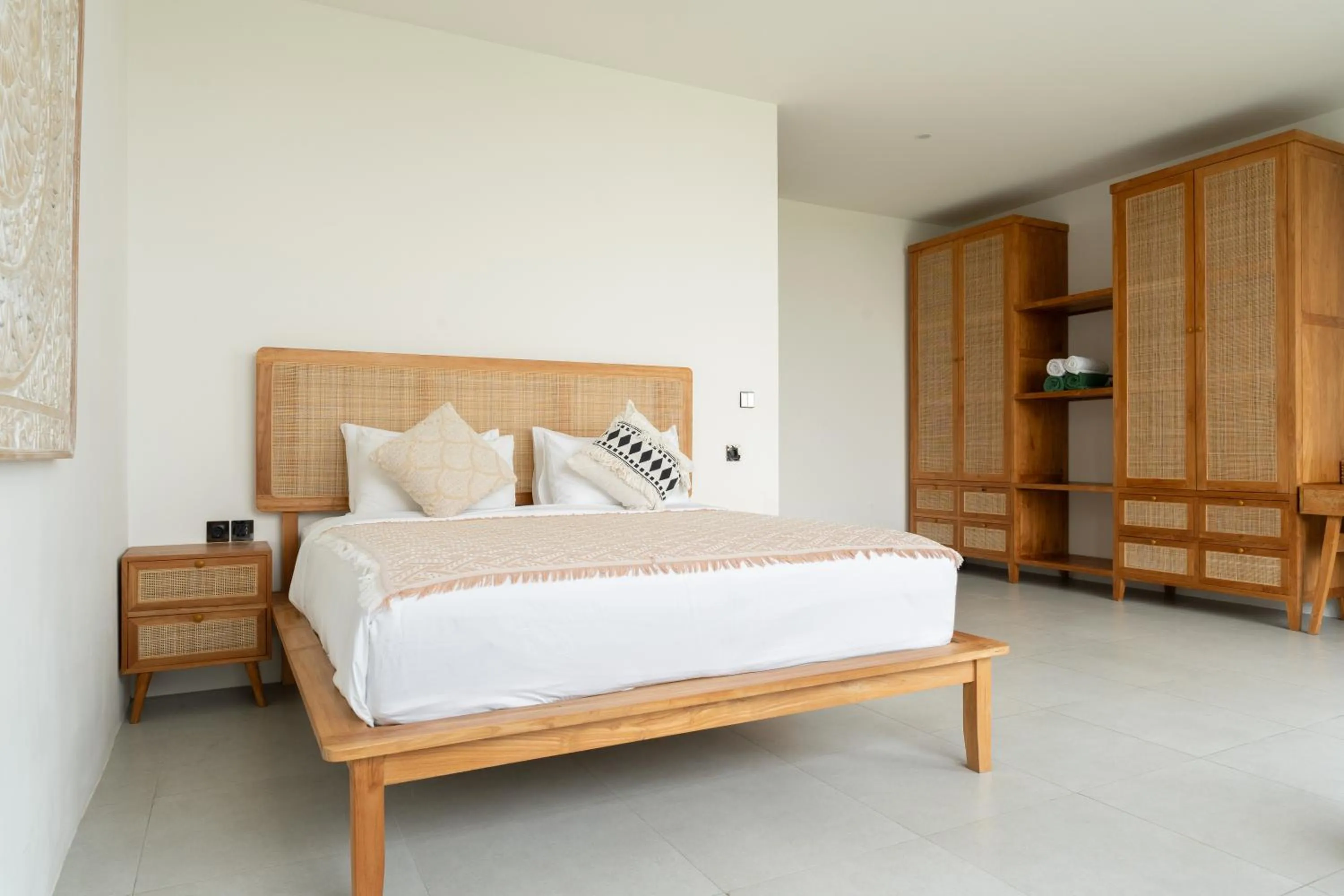 Bed in KAMMARA VILLA - Bali Invest Club