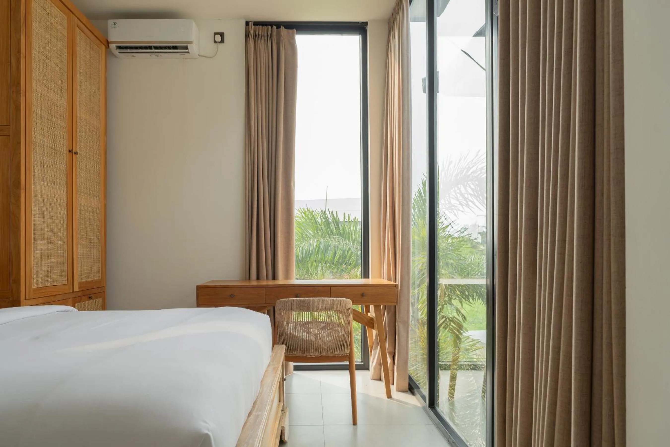 Bed in Kammara villa