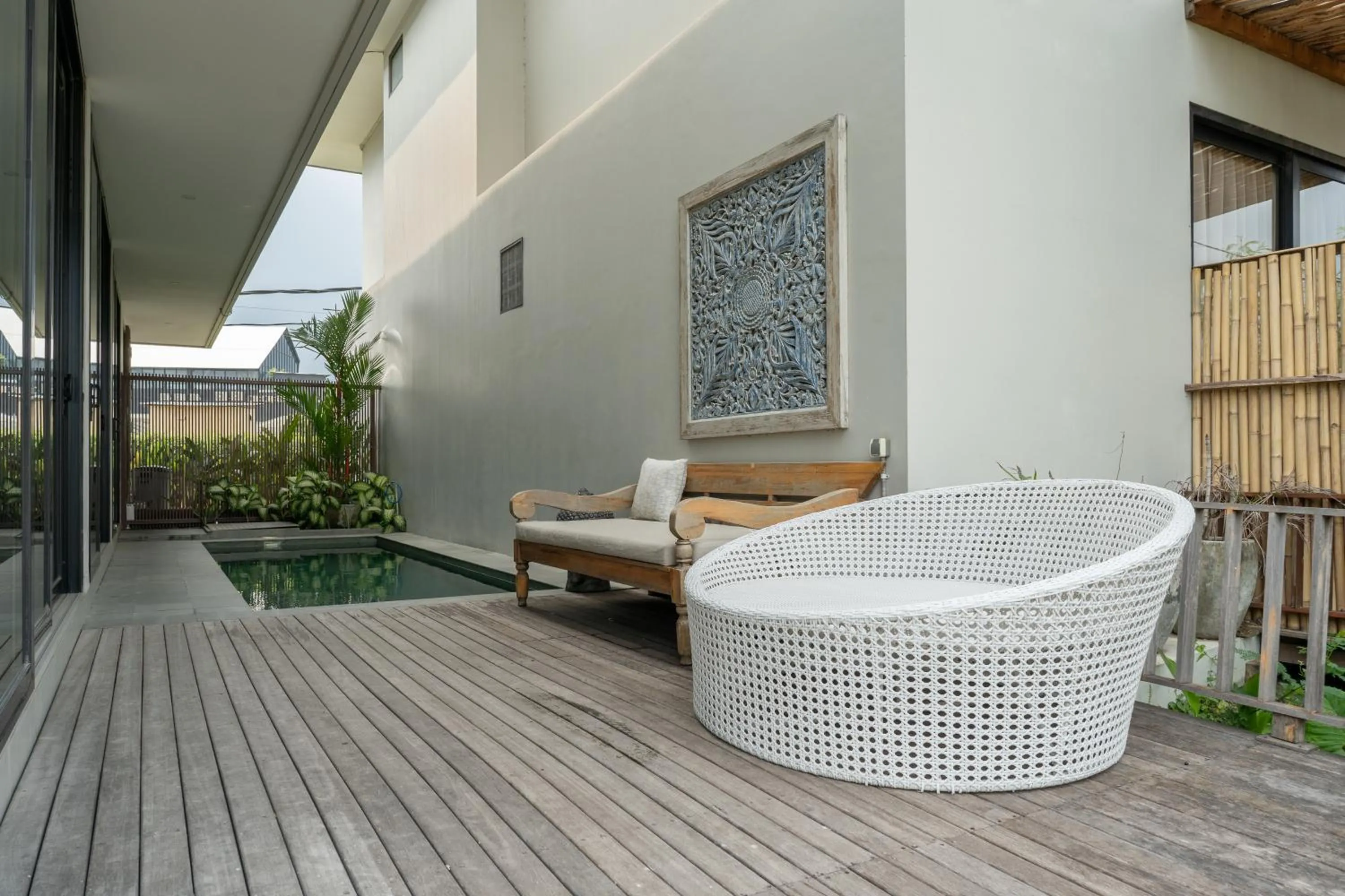 Patio in KAMMARA VILLA - Bali Invest Club