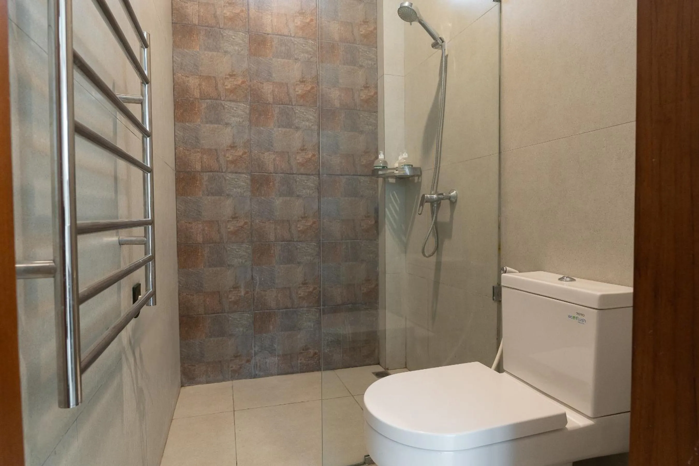 Shower in Kammara villa