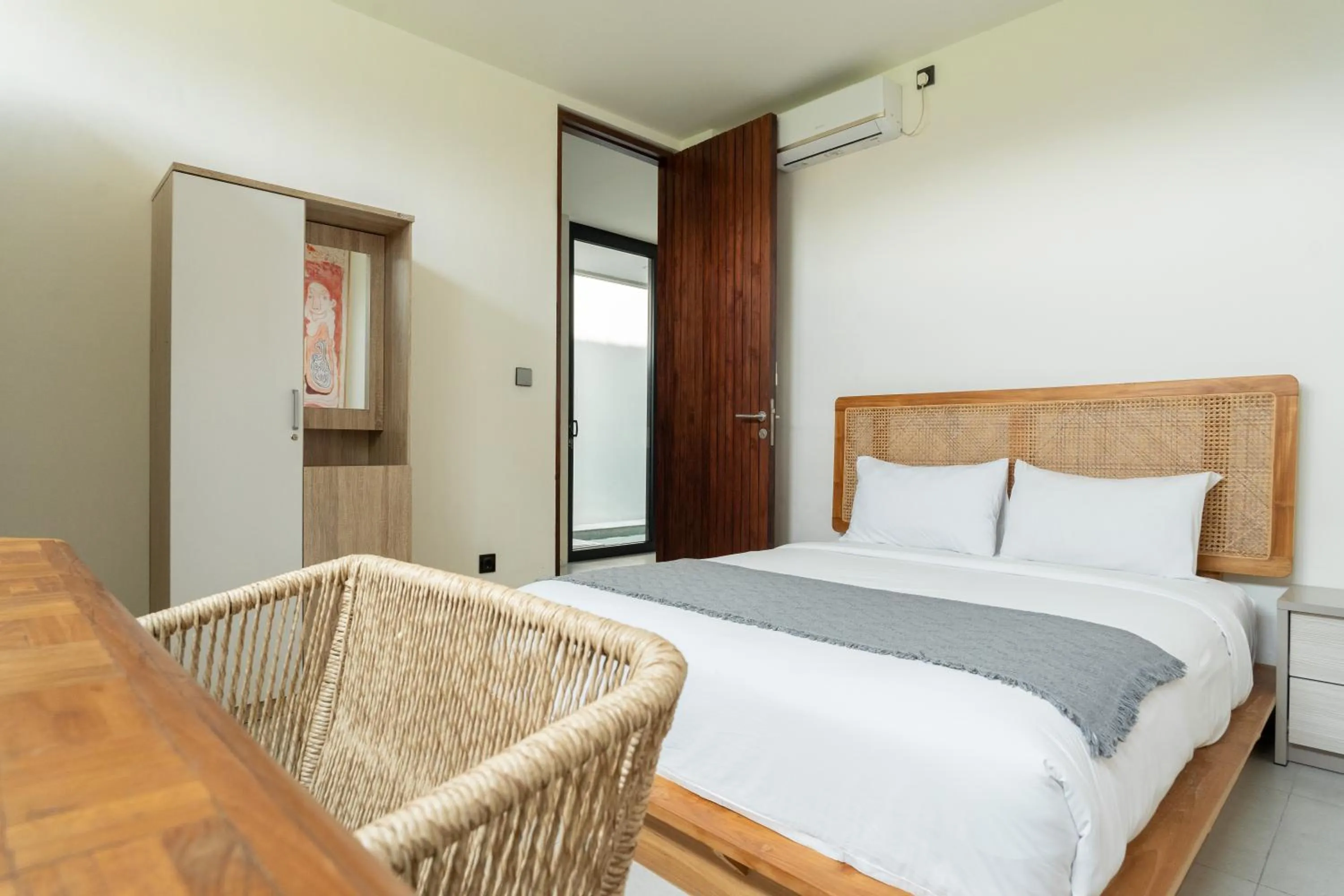 Bed in KAMMARA VILLA - Bali Invest Club