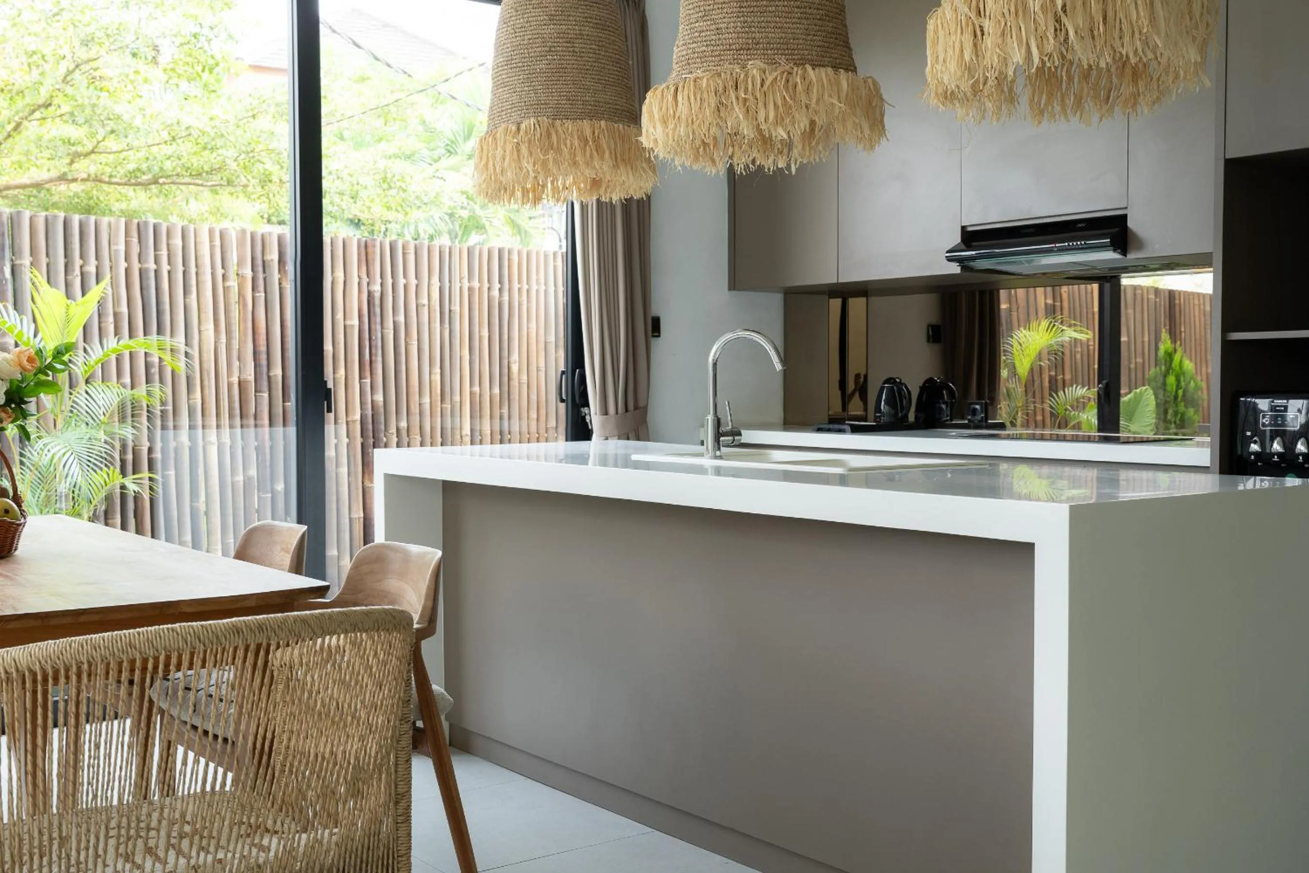 Kitchen or kitchenette in Kammara villa
