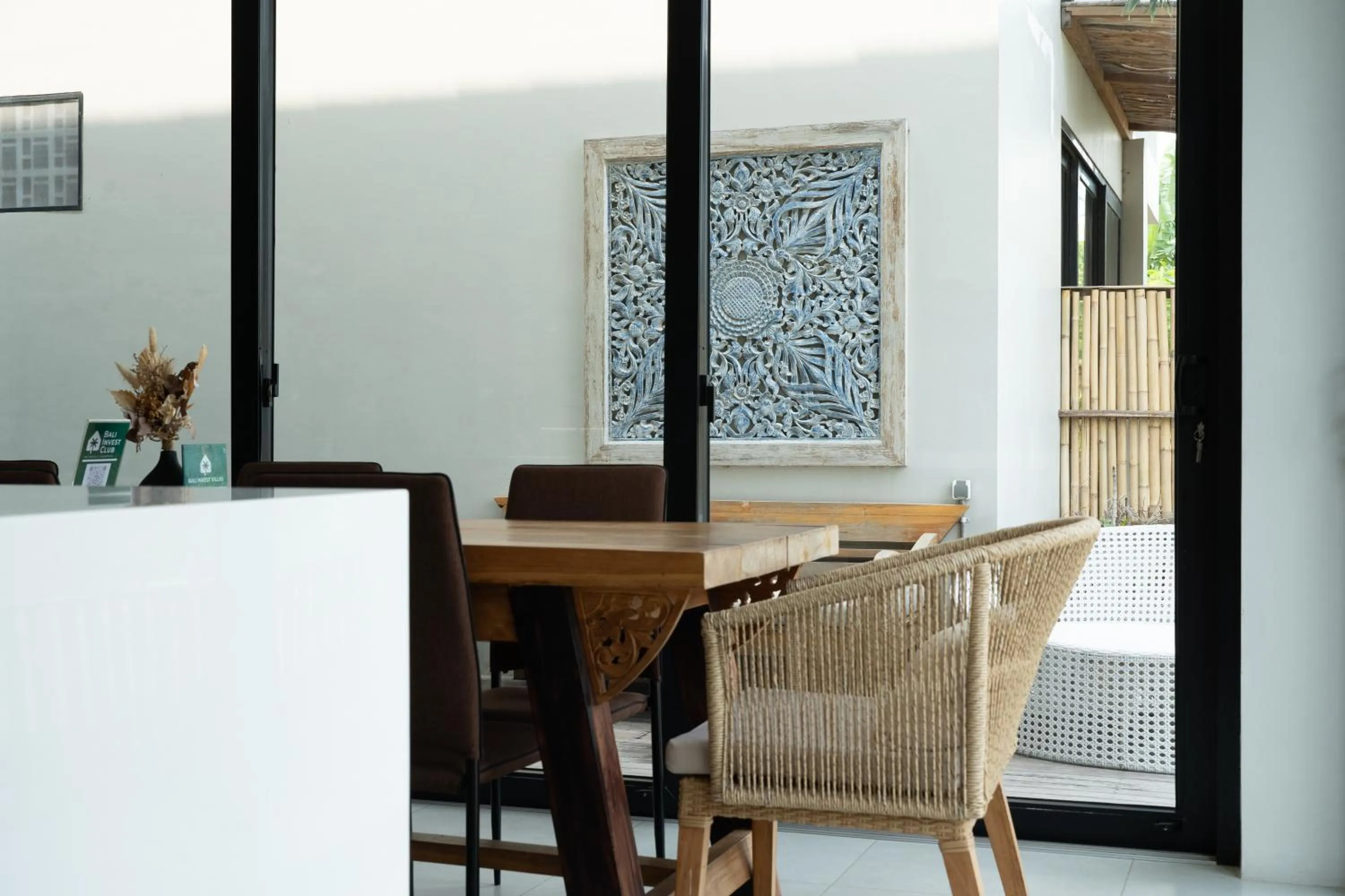 Dining area in KAMMARA VILLA - Bali Invest Club