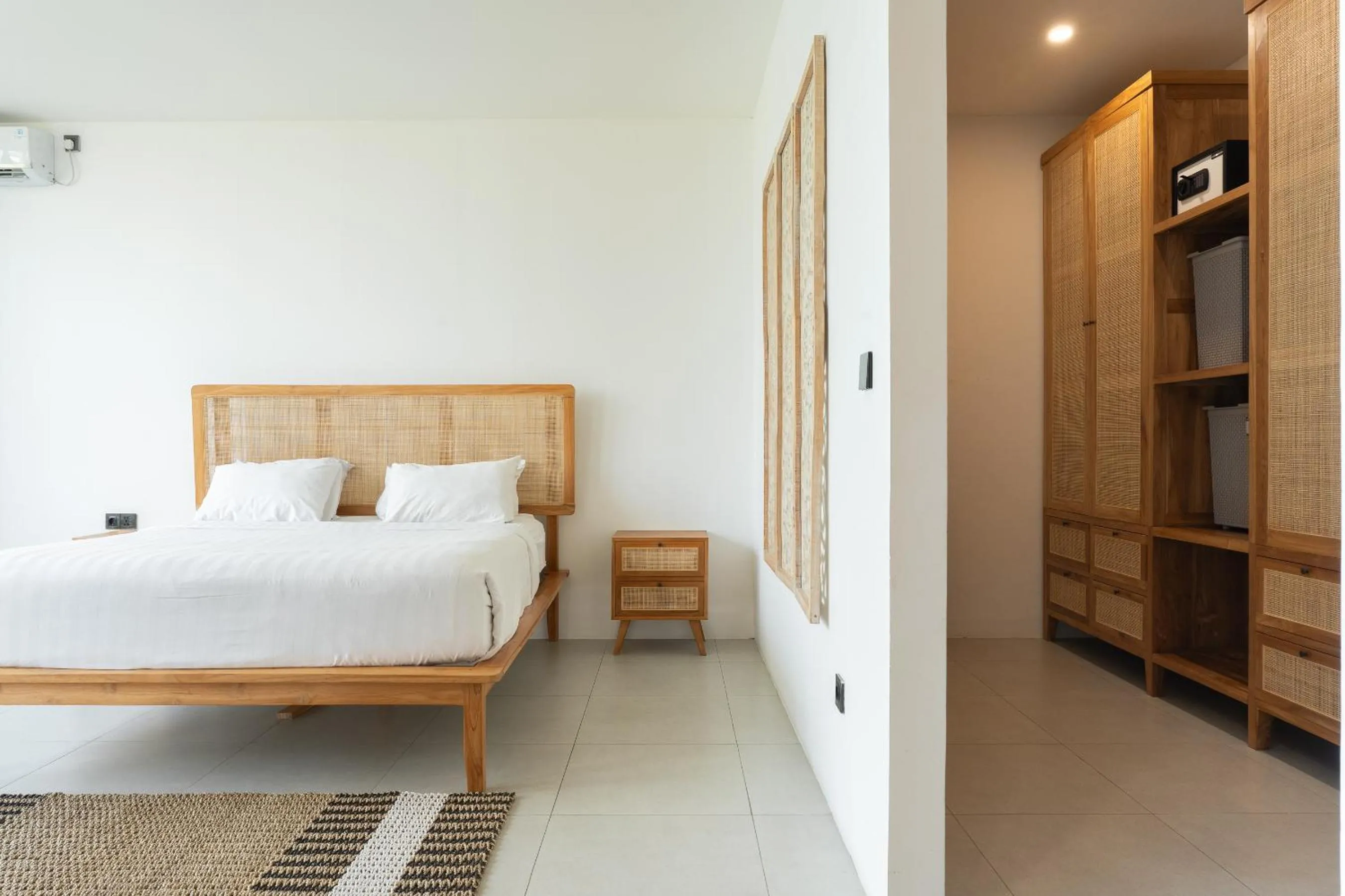 Bed in Kammara villa