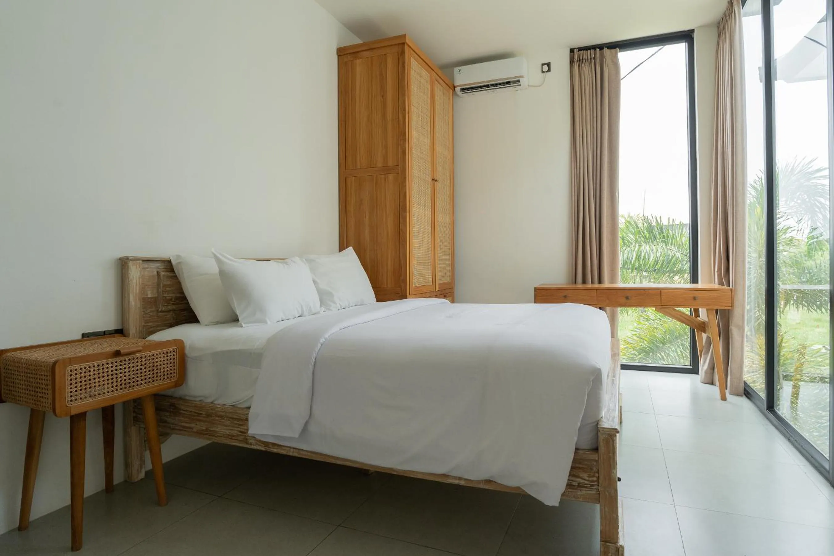 Bed in Kammara villa