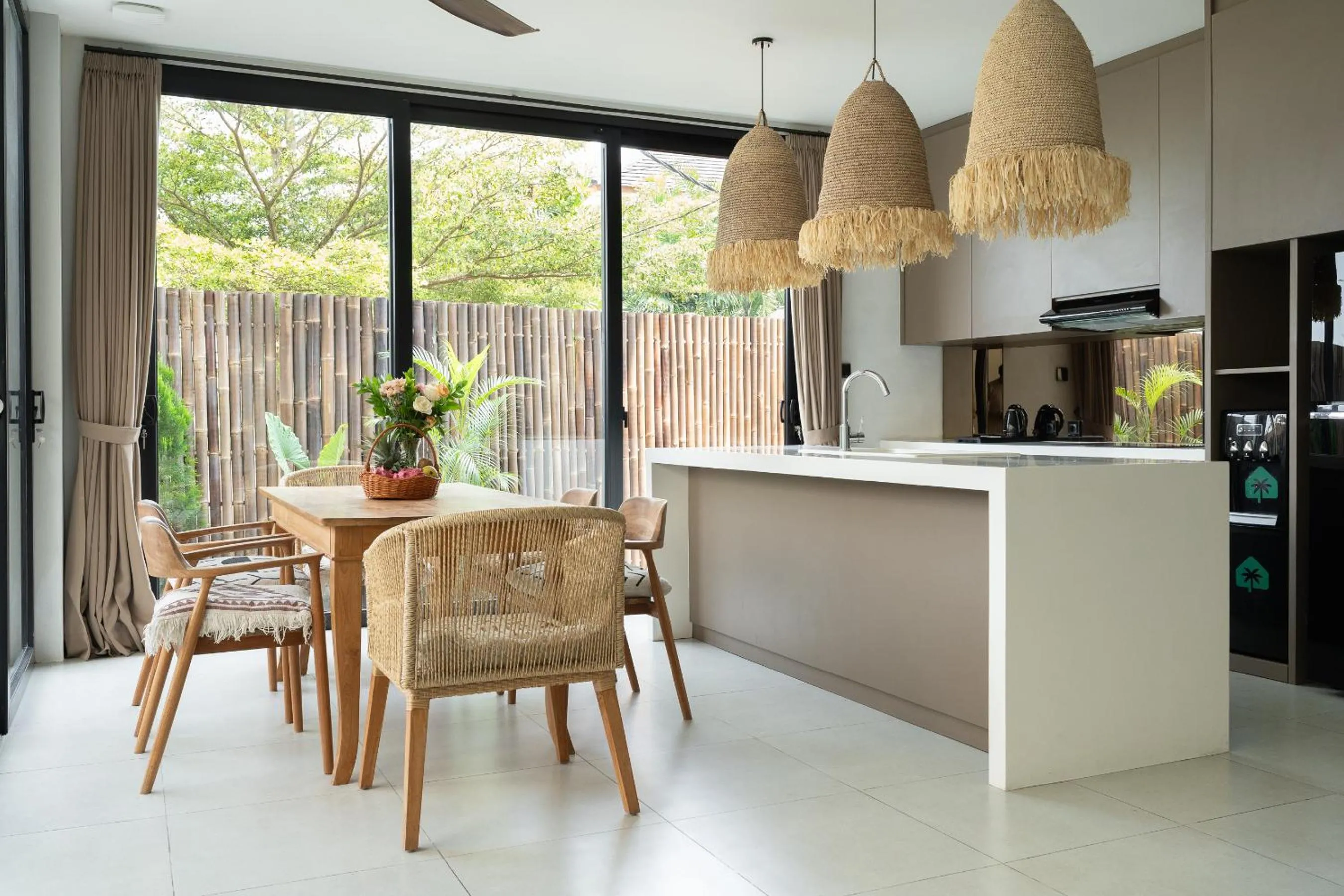Kitchen or kitchenette in Kammara villa