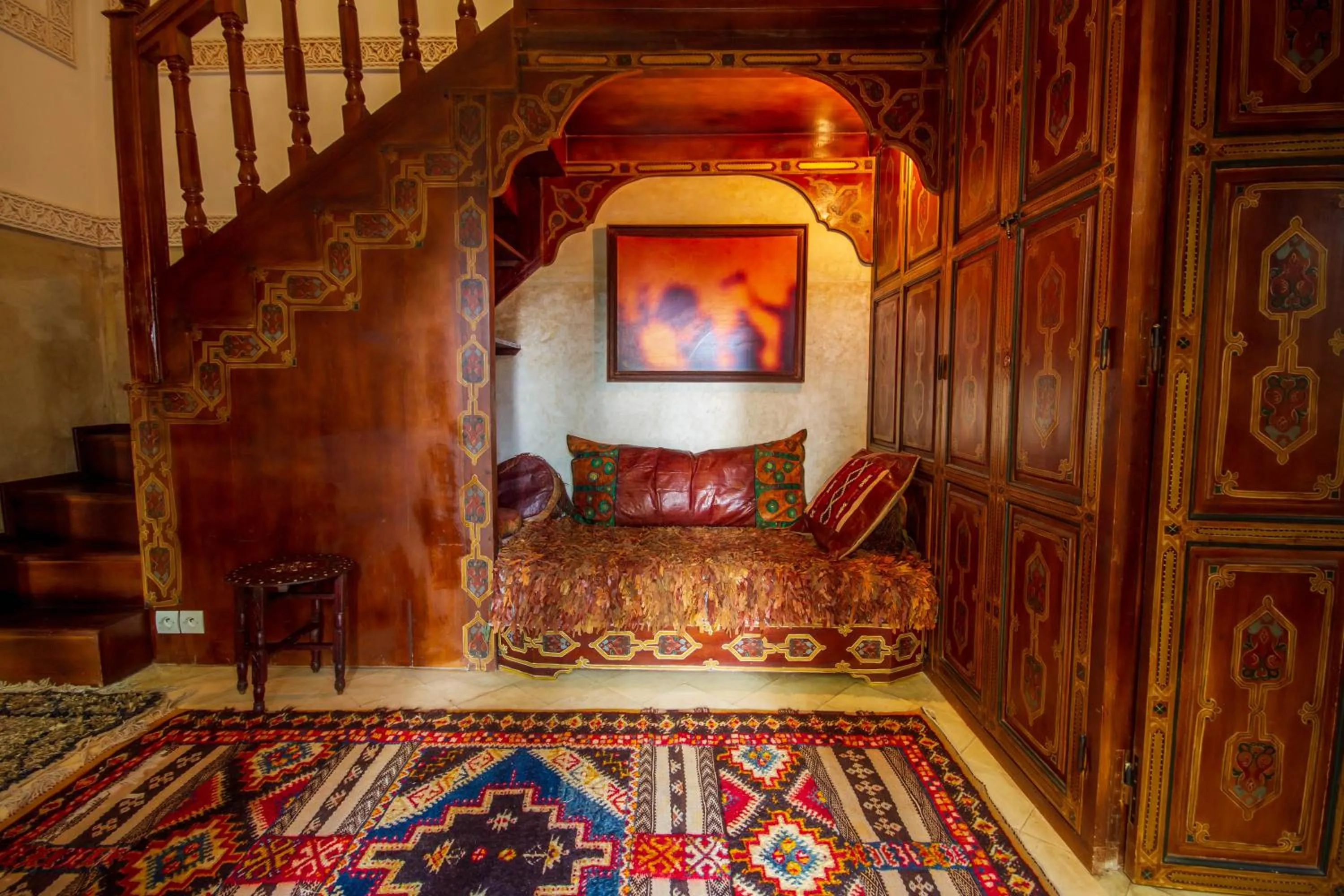 Living room in Riad Dombaraka