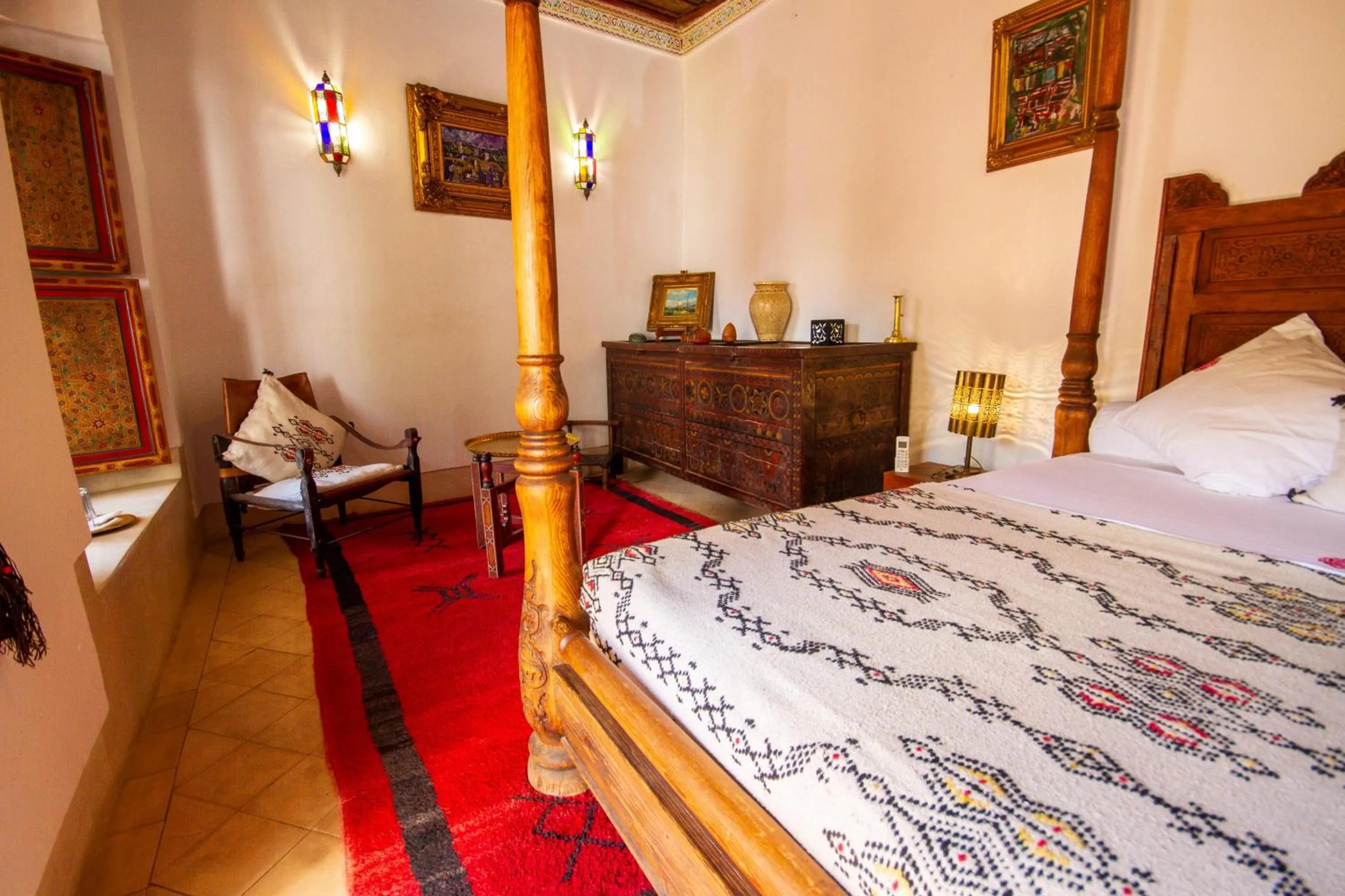 Bedroom, Bed in Riad Dombaraka