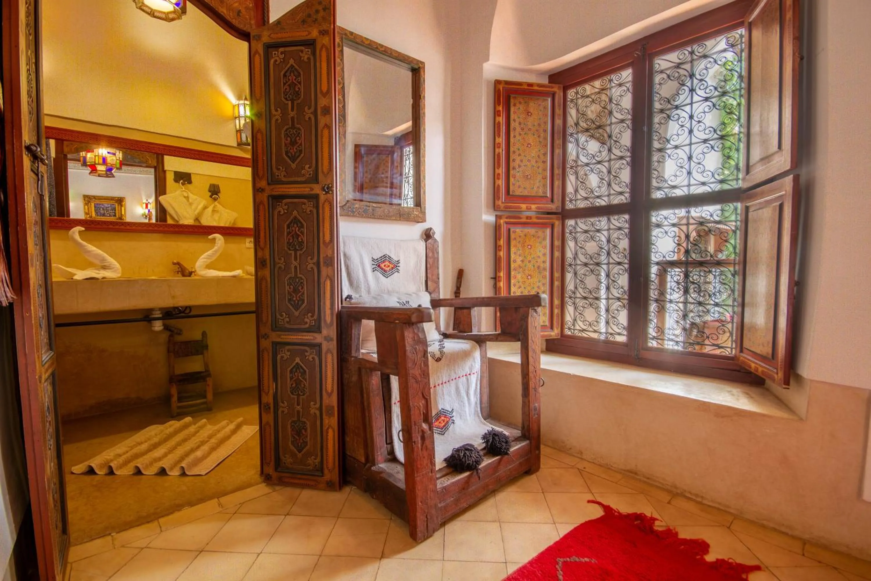 Bedroom in Riad Dombaraka