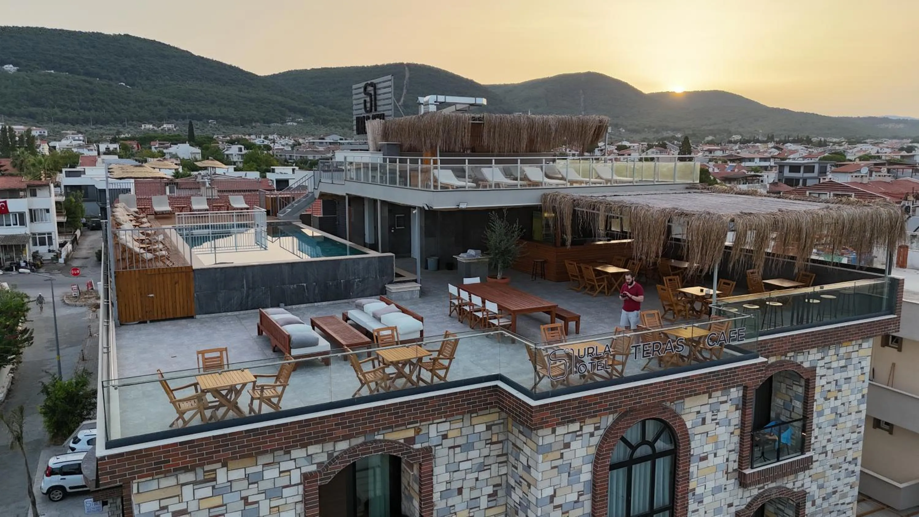 Balcony/Terrace in Ma-Si Urla Hotel