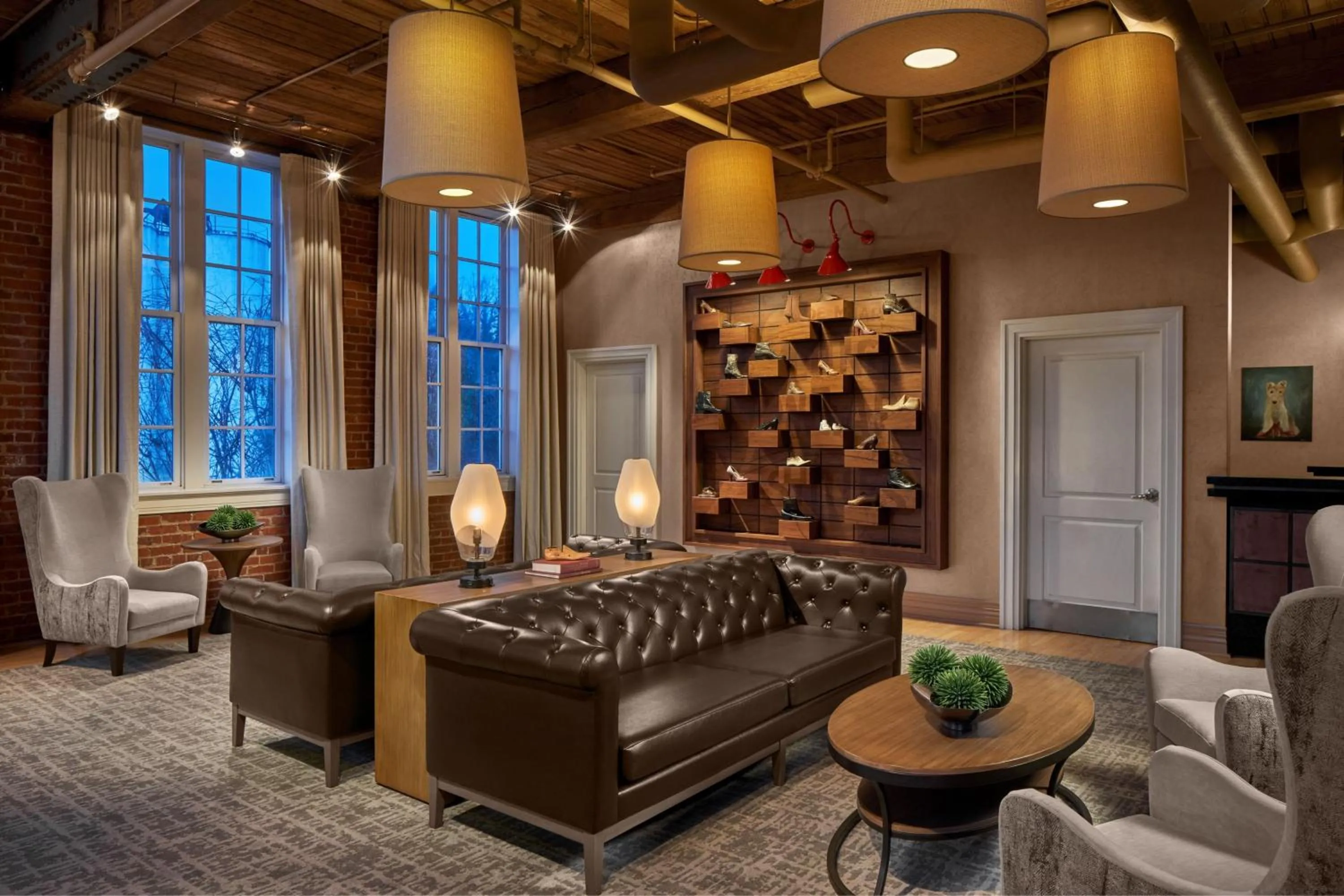 Lobby or reception in Craddock Terry Hotel, Lynchburg, a Tribute Portfolio Hotel