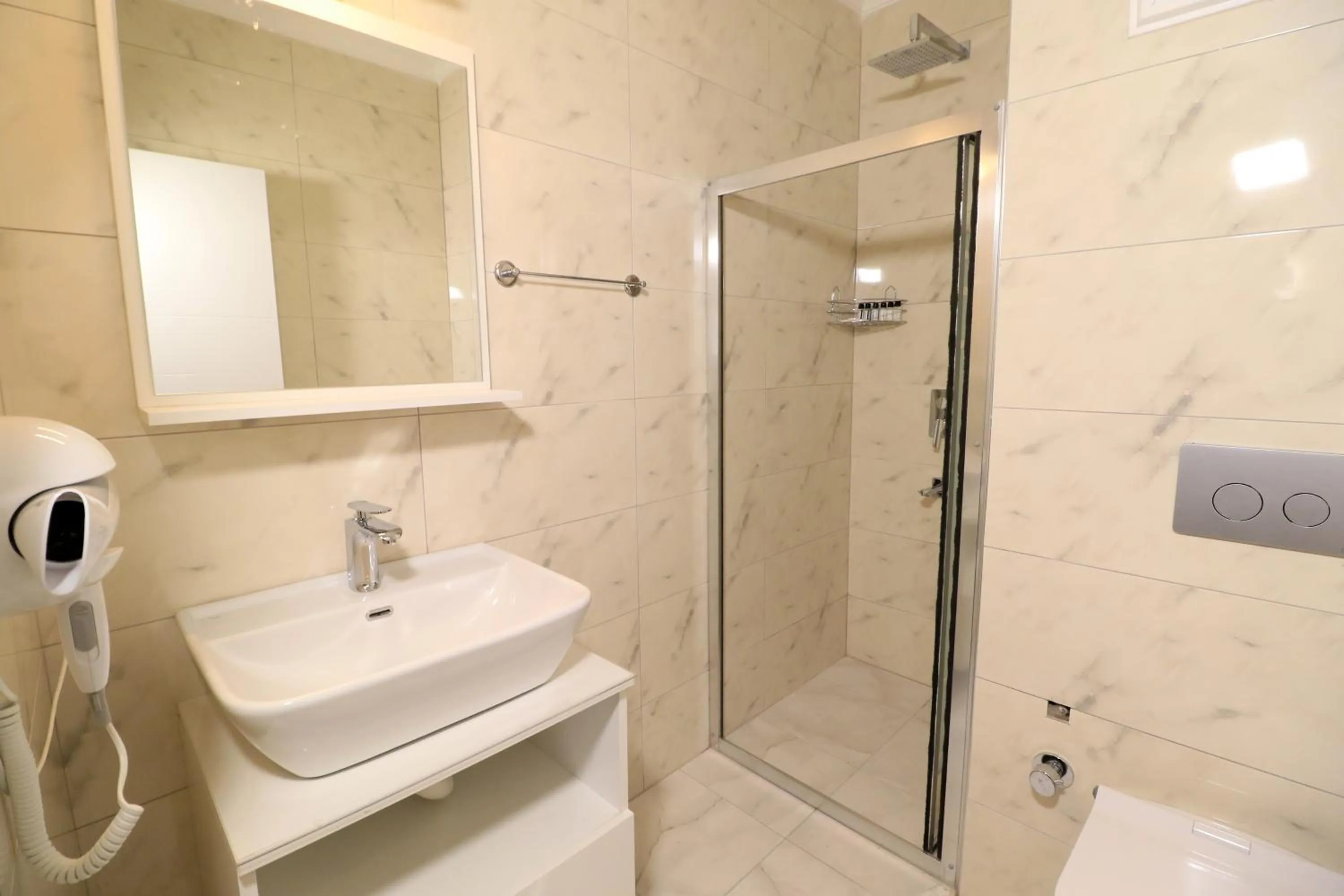 Bathroom in ALMIRCAN HOTEL