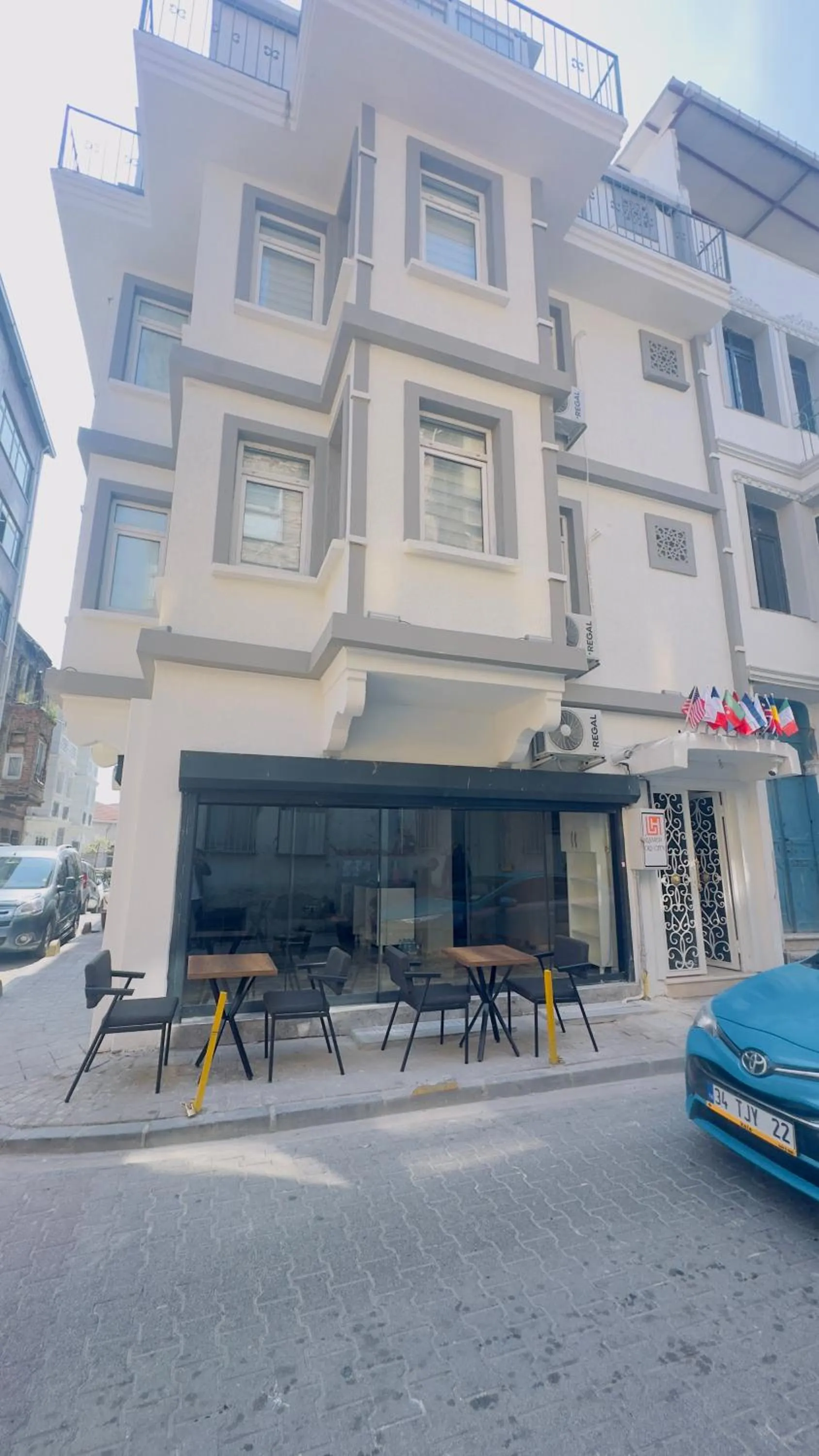 Property building in La Mer Old City Hotel