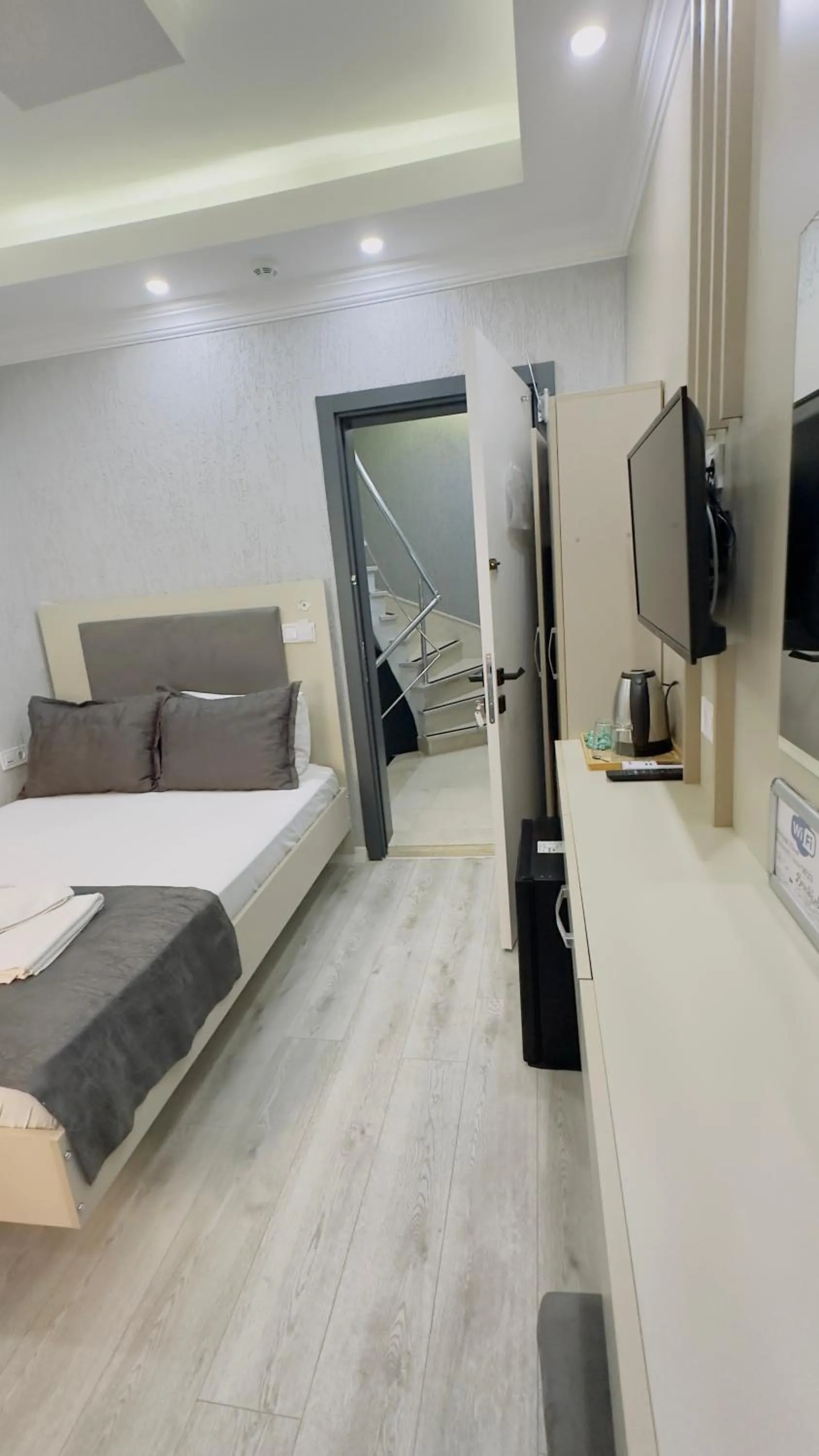 Bed in La Mer Old City Hotel