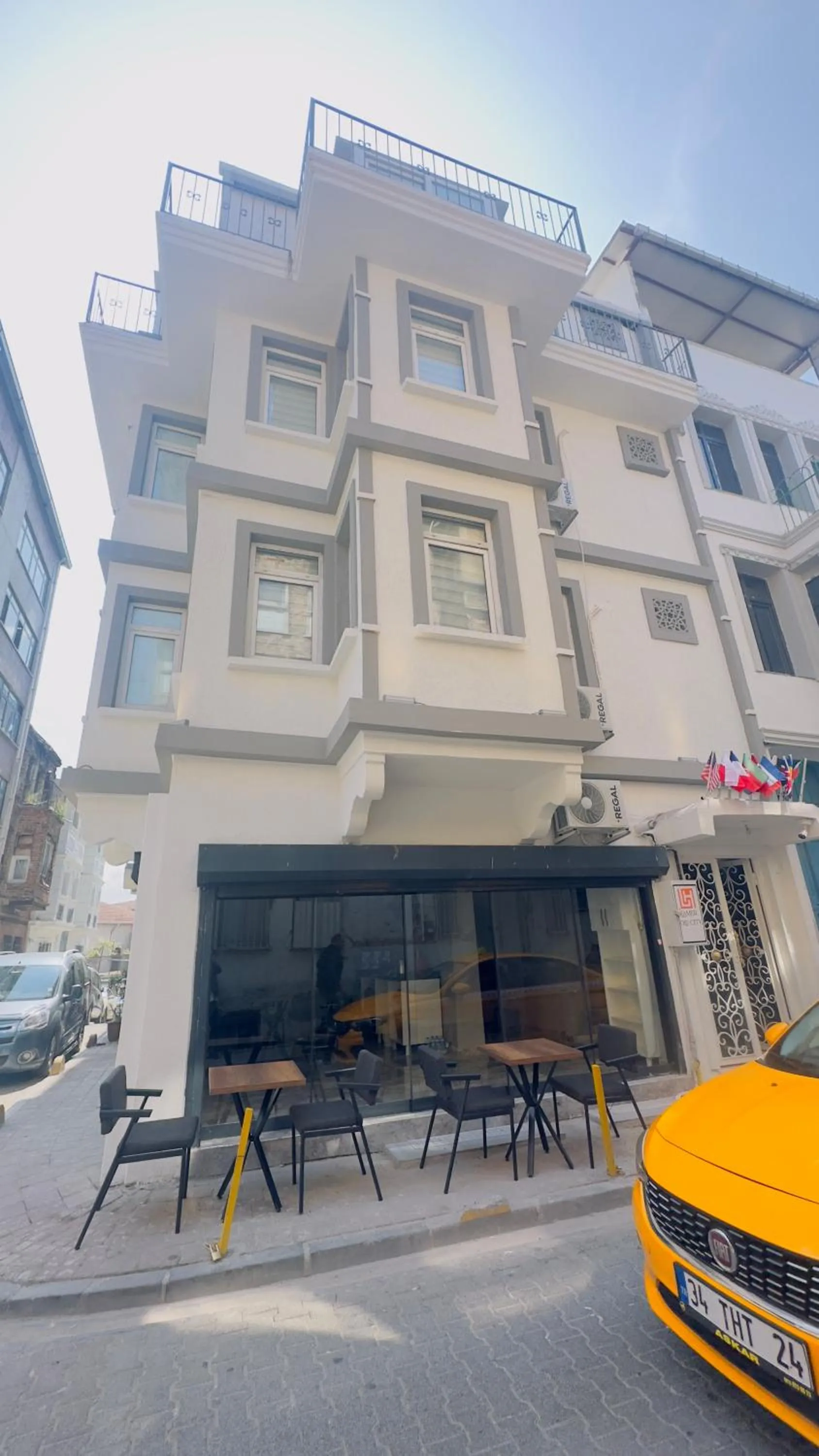 Property building in La Mer Old City Hotel