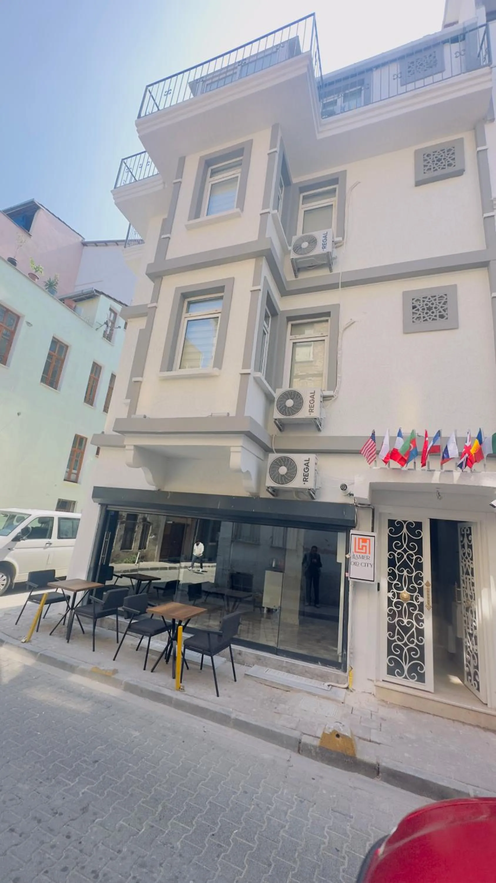 Property building in La Mer Old City Hotel