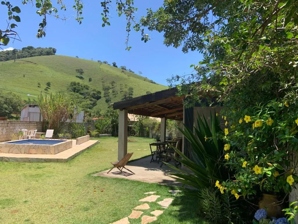 Garden in Pousada Rota dos Pássaros