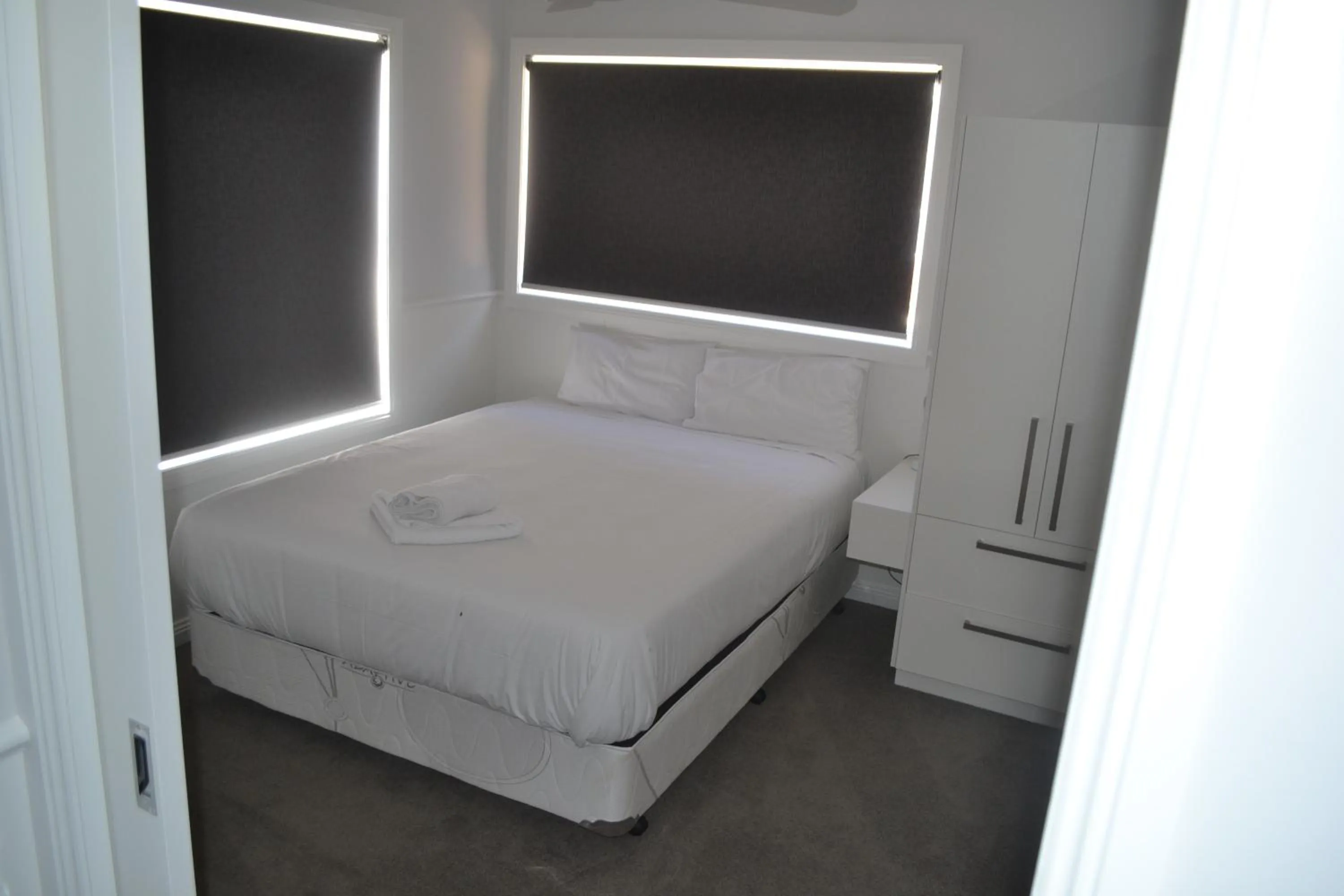 Bed in Yarrawonga Holiday Park