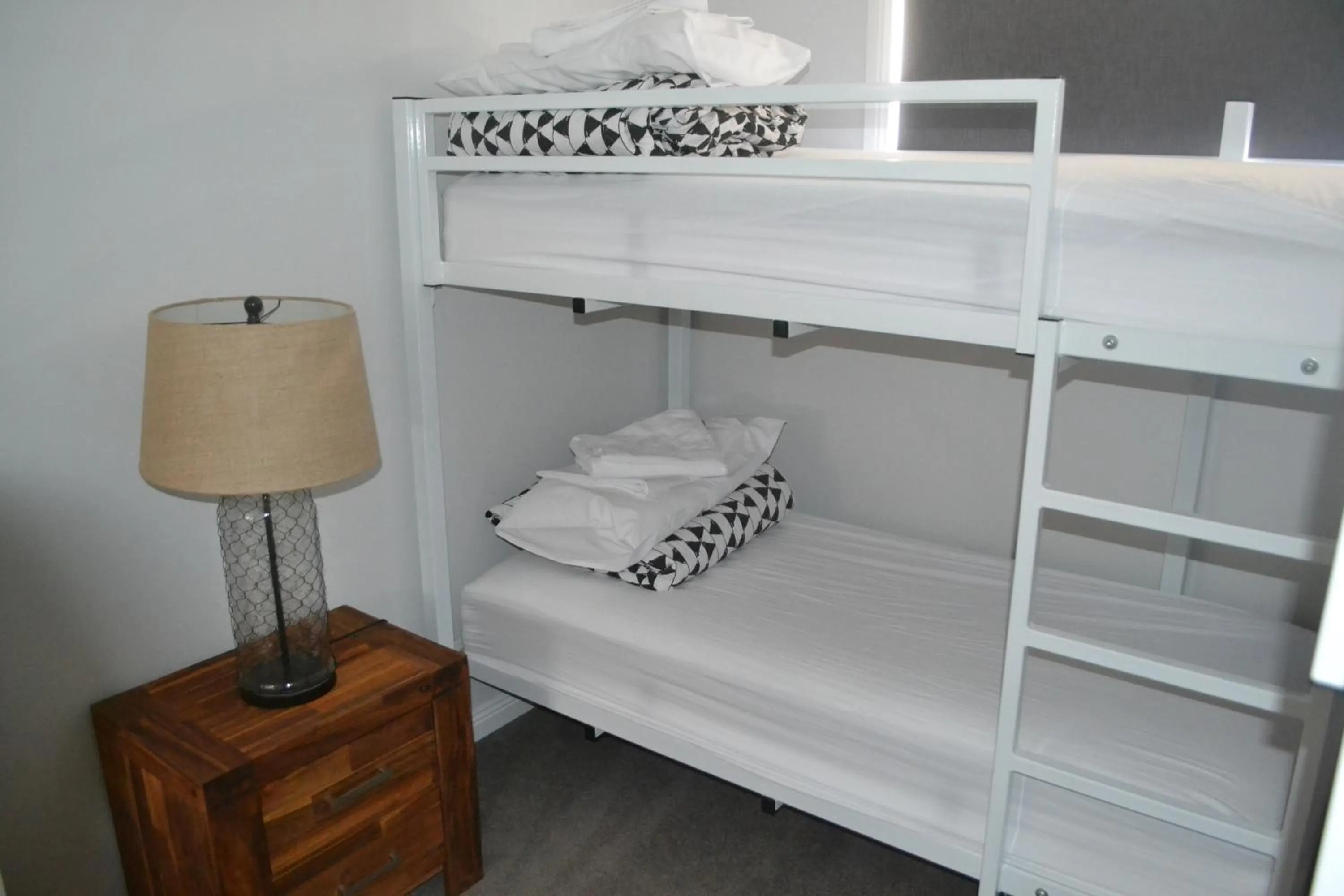 Bed in Yarrawonga Holiday Park