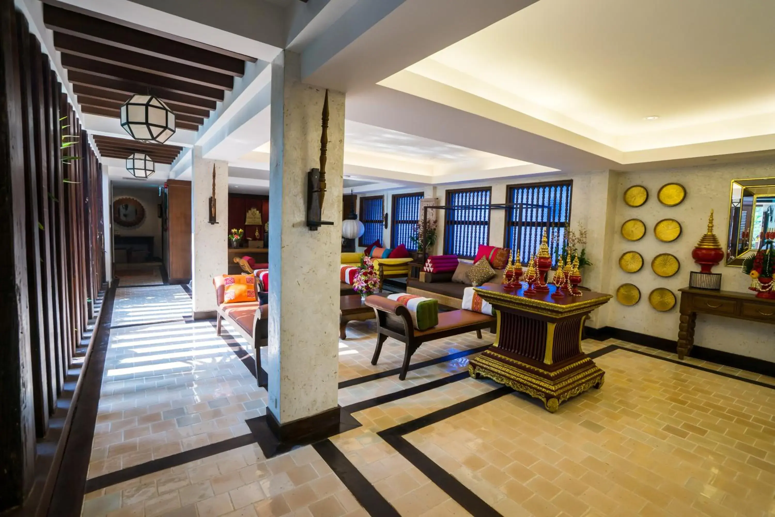 Lobby or reception in Viang Thapae Resort Lobby or reception in Viang Thapae Resort